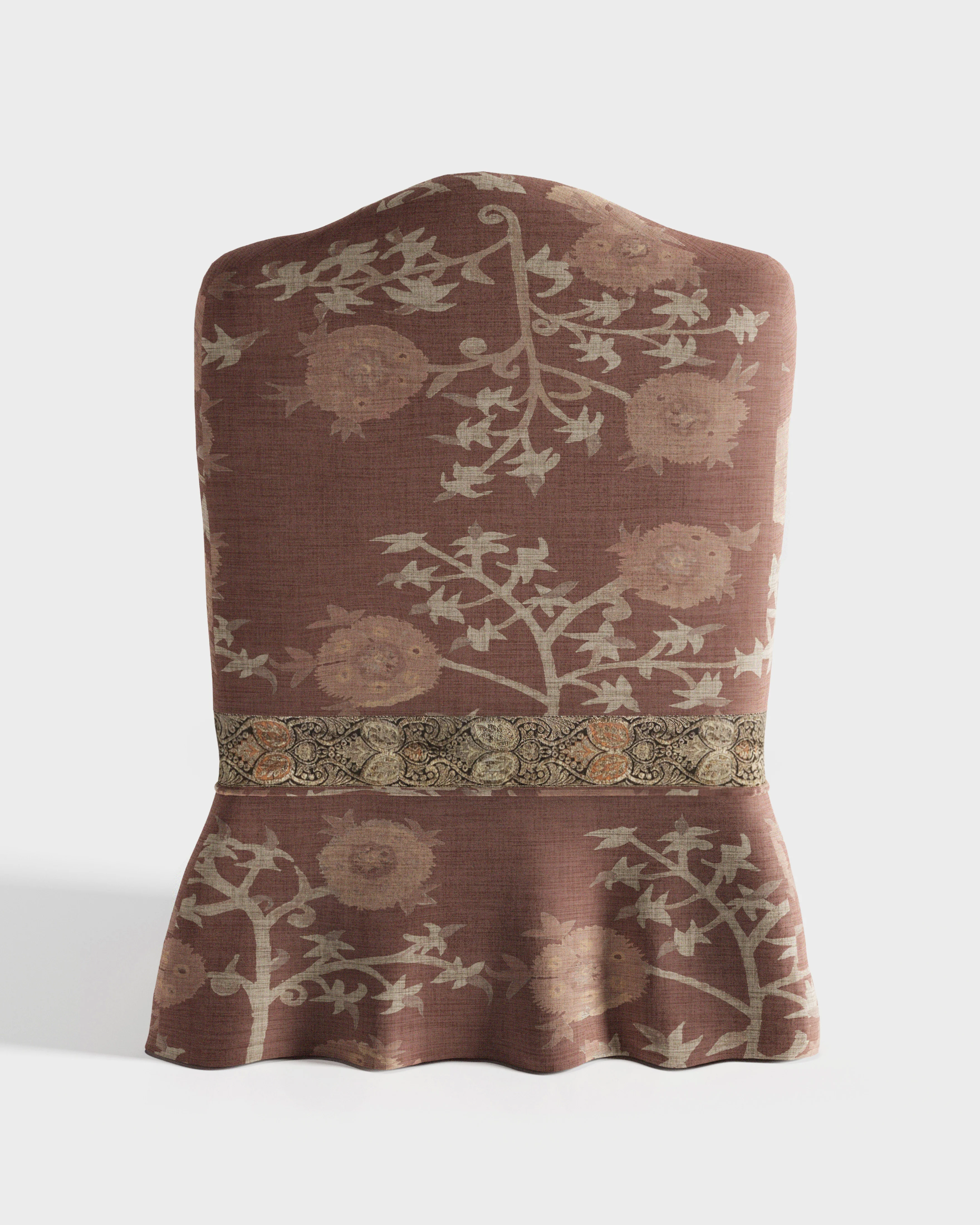 Arjumand's World Gauhara Ottoman Chair - Image 3
