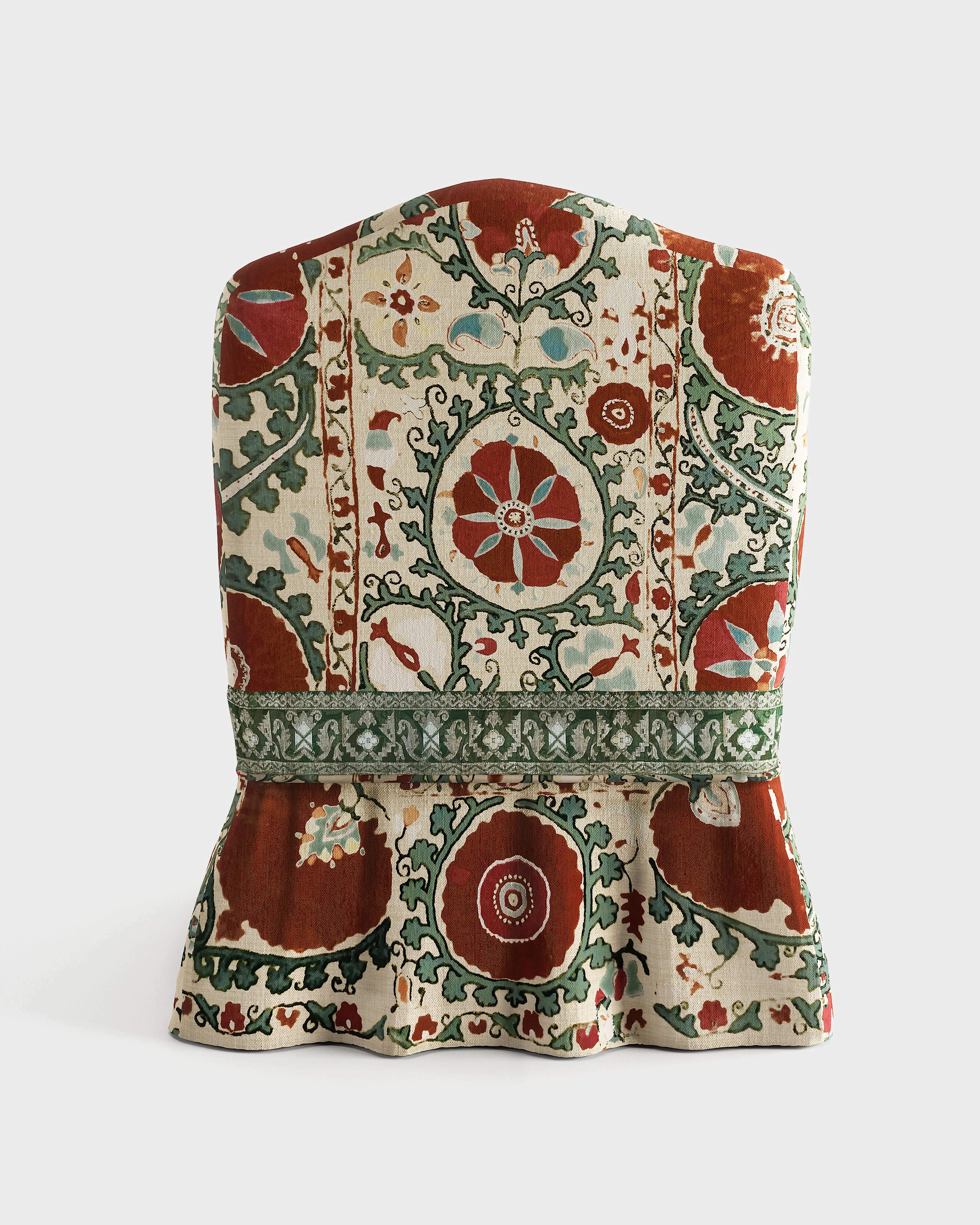 Arjumand's World Suzani Ottoman Chair - Image 3