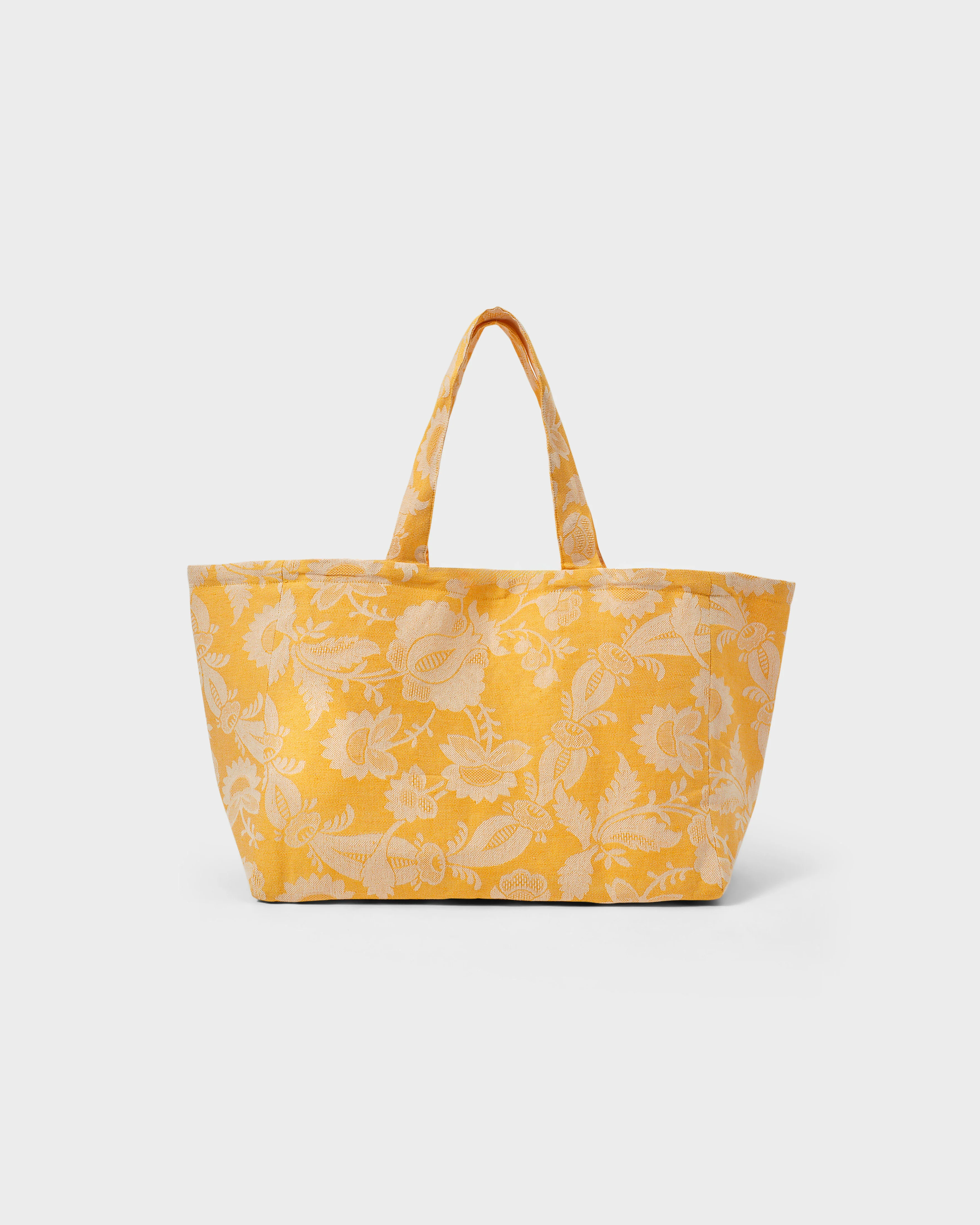 Tulip Beach Tote and Towel Set, Yellow - Image 4