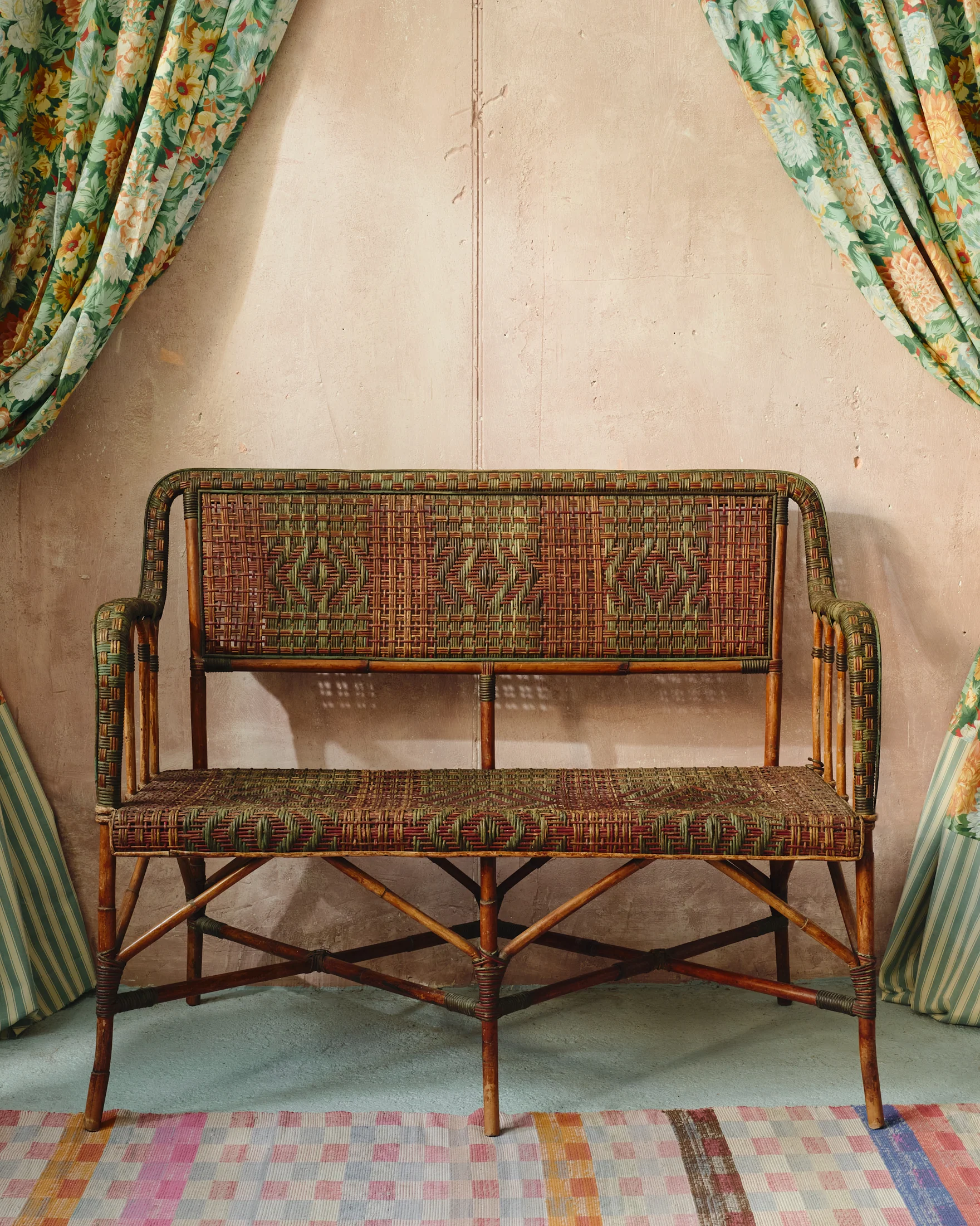 Belle Époque Two-Seat Garden Sofa