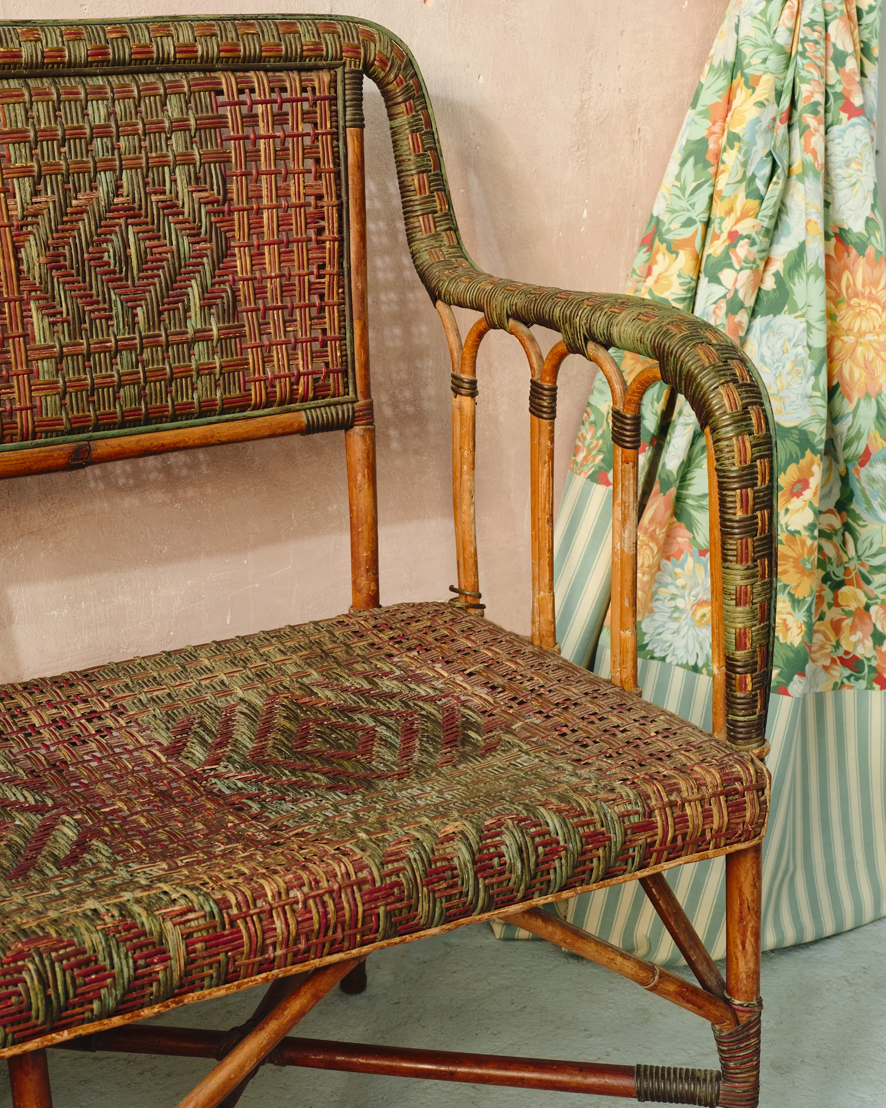 Belle Époque Two-Seat Garden Sofa - Image 2