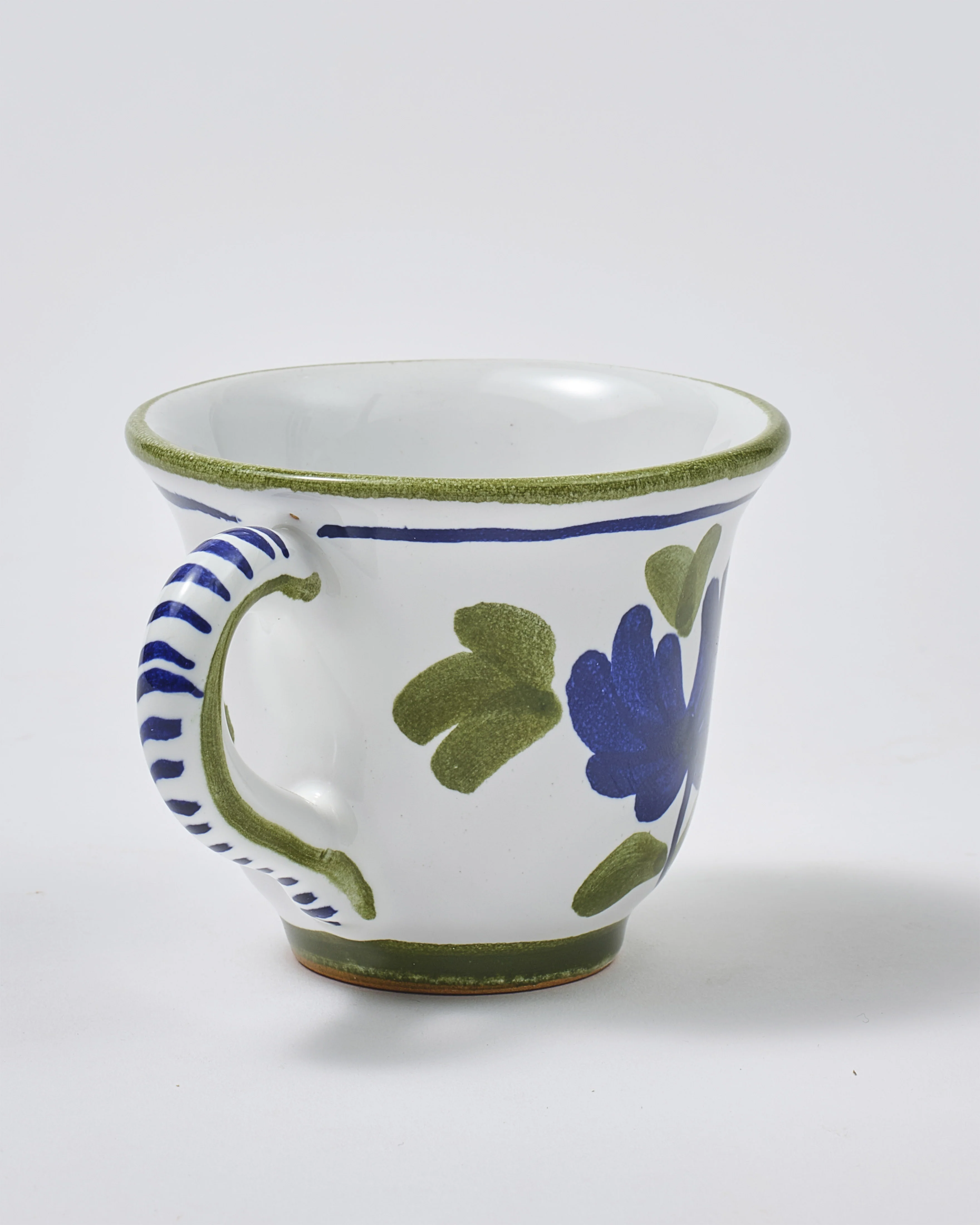 Blossom Espresso Cup and Saucer, Blue - Image 3