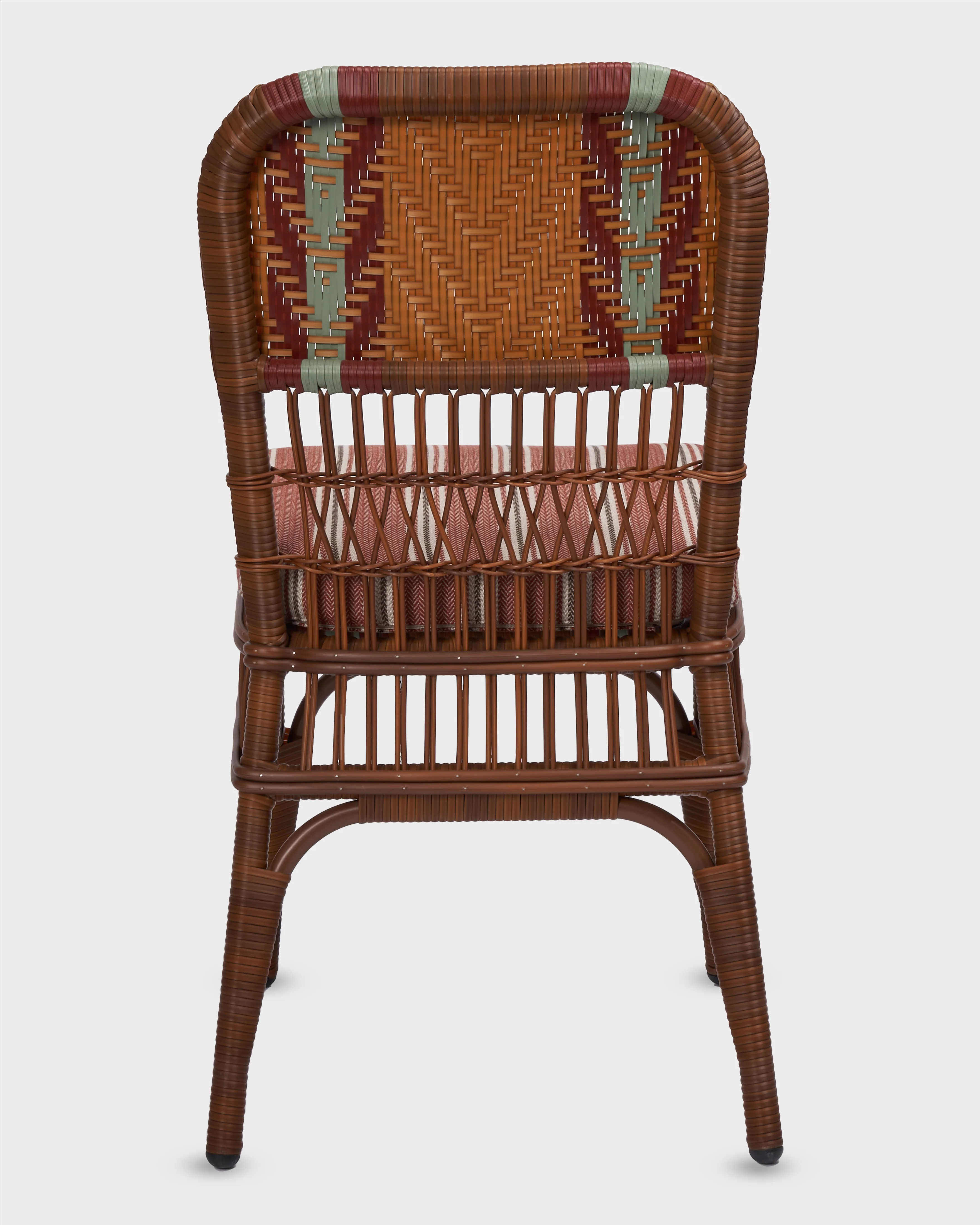 Bonacina x Cabana Sienna Chair, Vermillion - Image 4