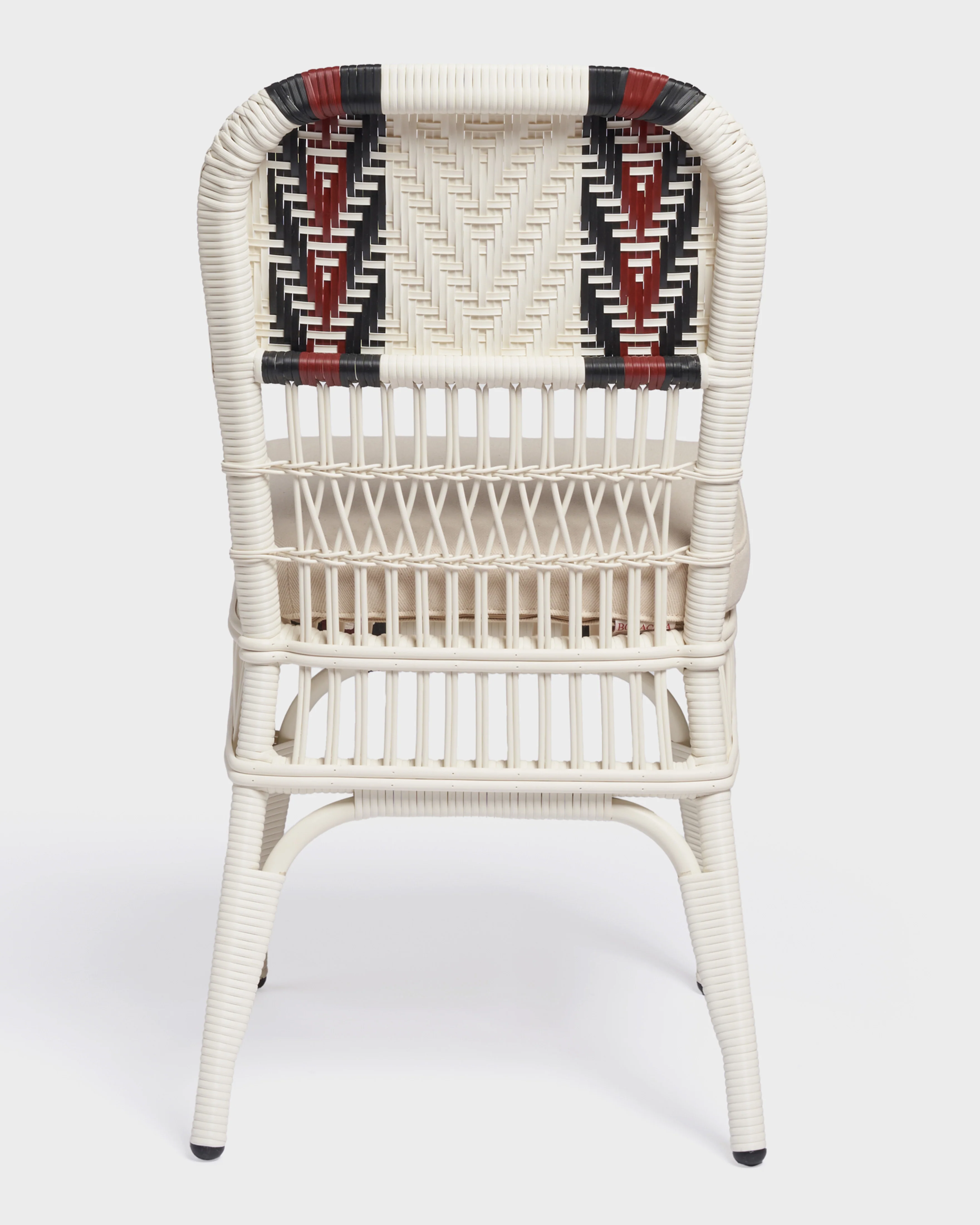 Cabana x Bonacina Sienna Chair Alabastro, White Cushion - Image 3