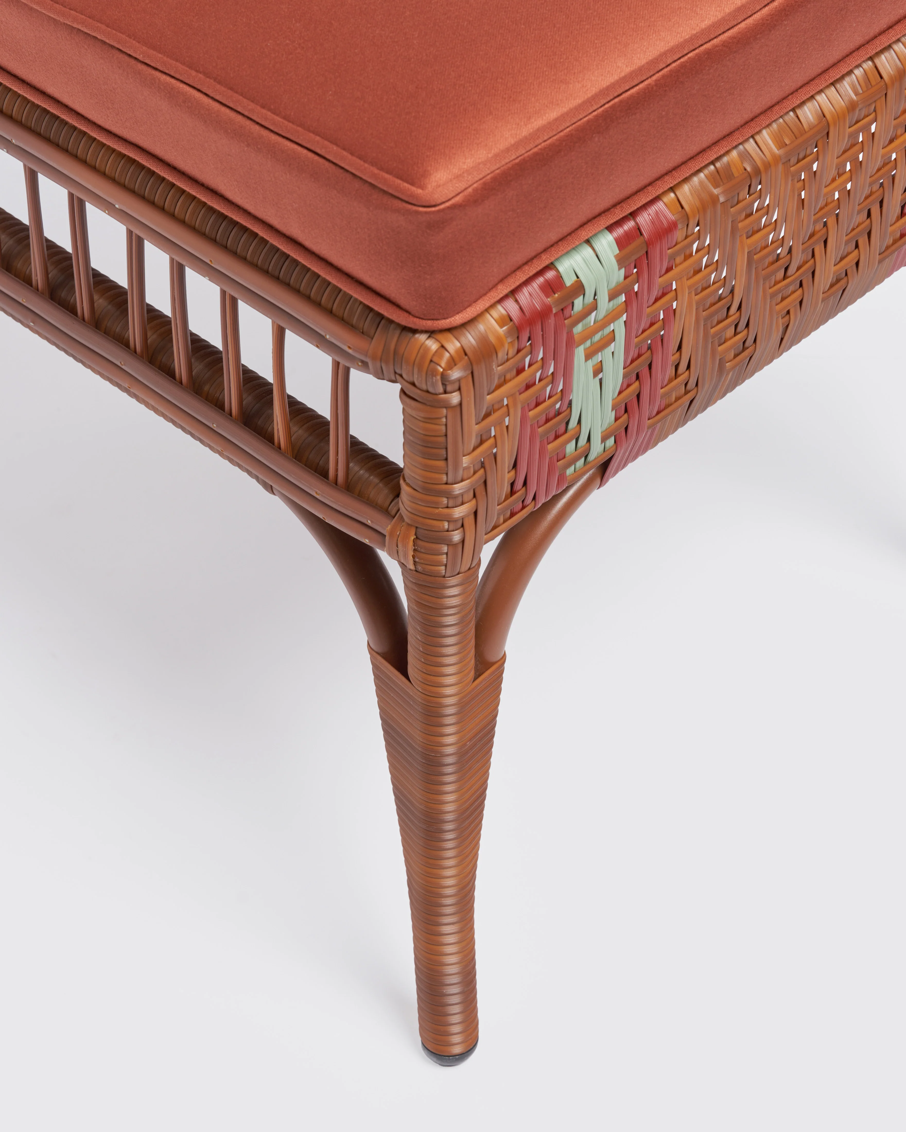 Bonacina x Cabana Sienna Chair Cognac, Cognac Cushion - Image 4