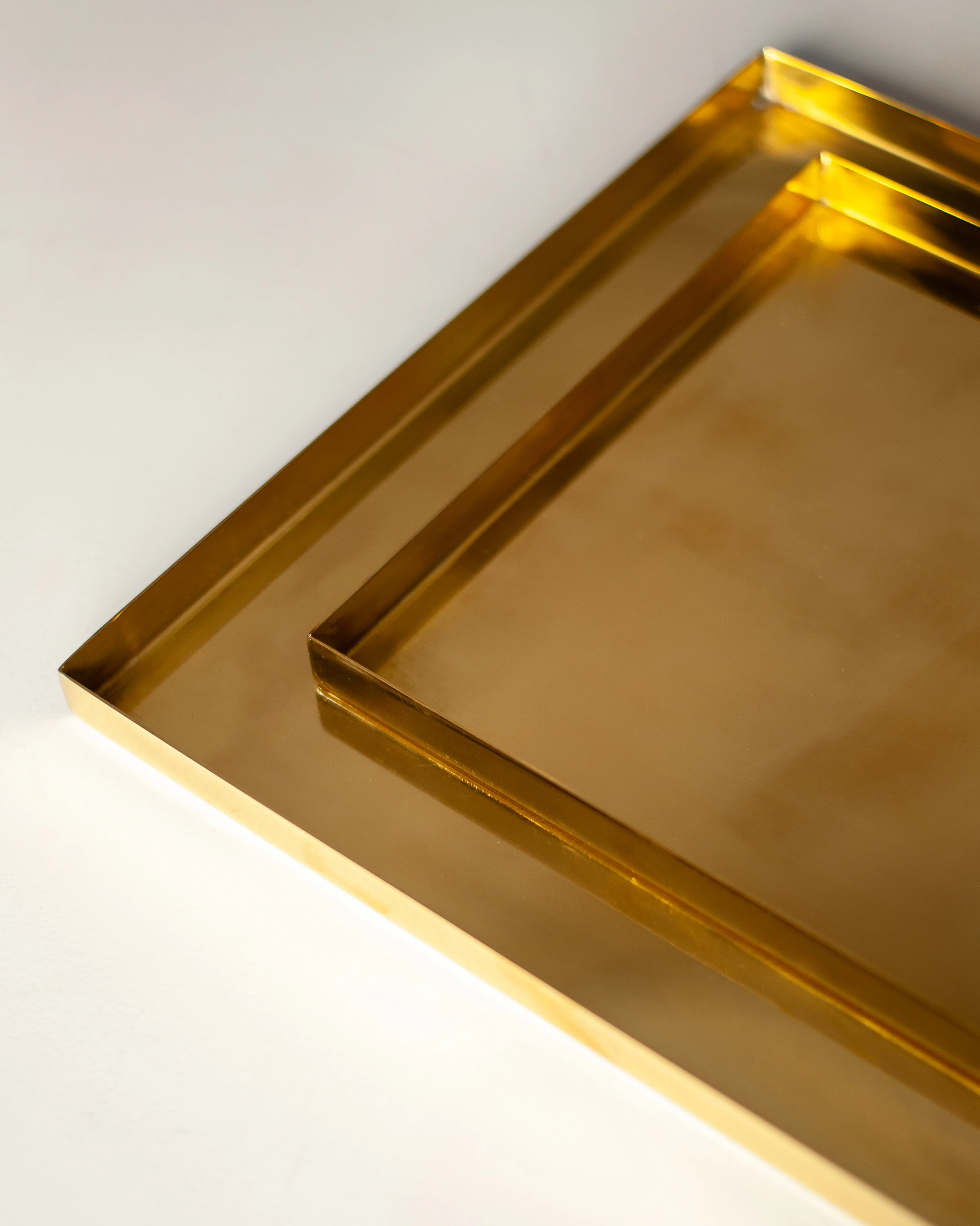 Handcrafted Brass Tray - Image 2
