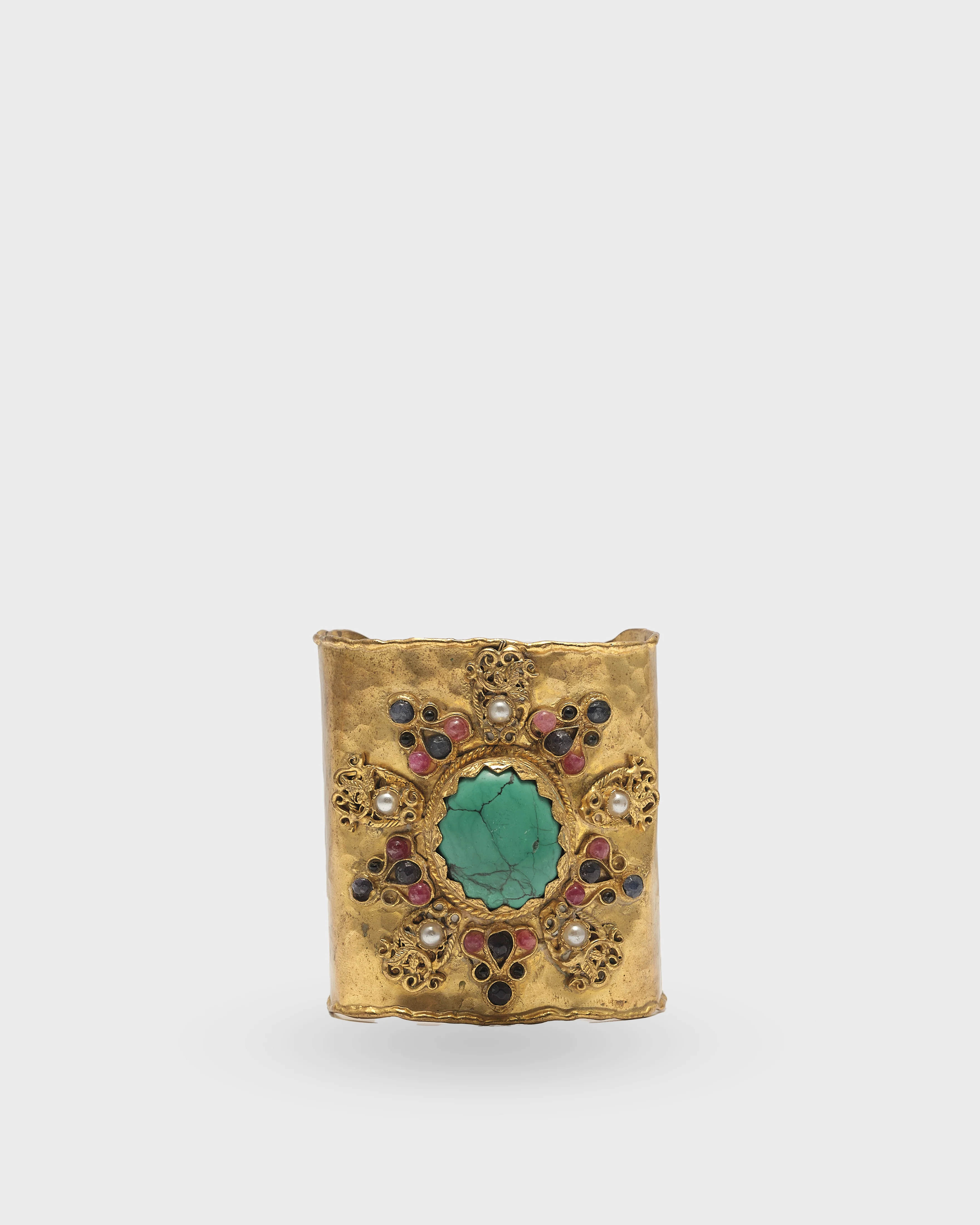 Cabana Blue Stone Cuff