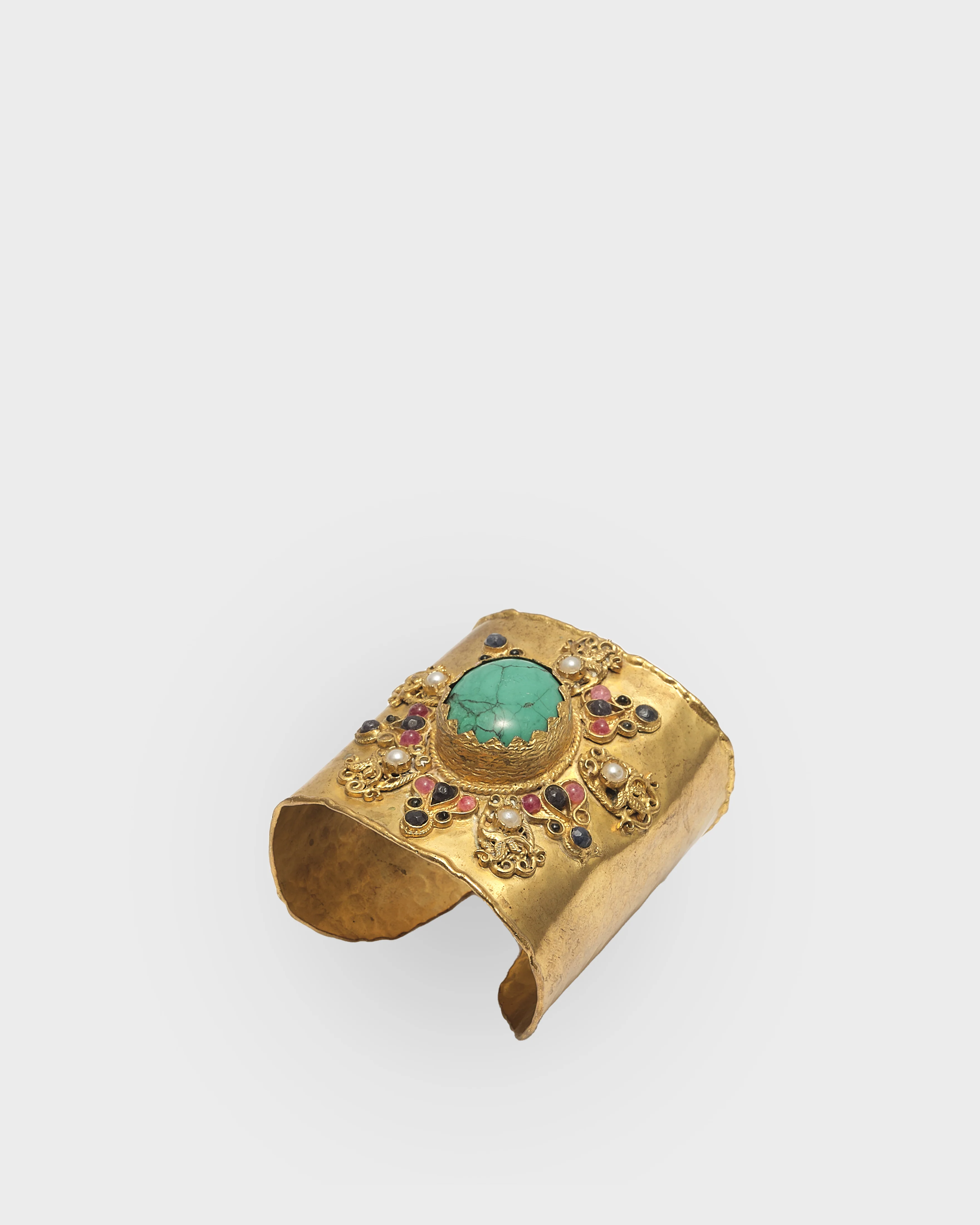 Cabana Blue Stone Cuff - Image 2