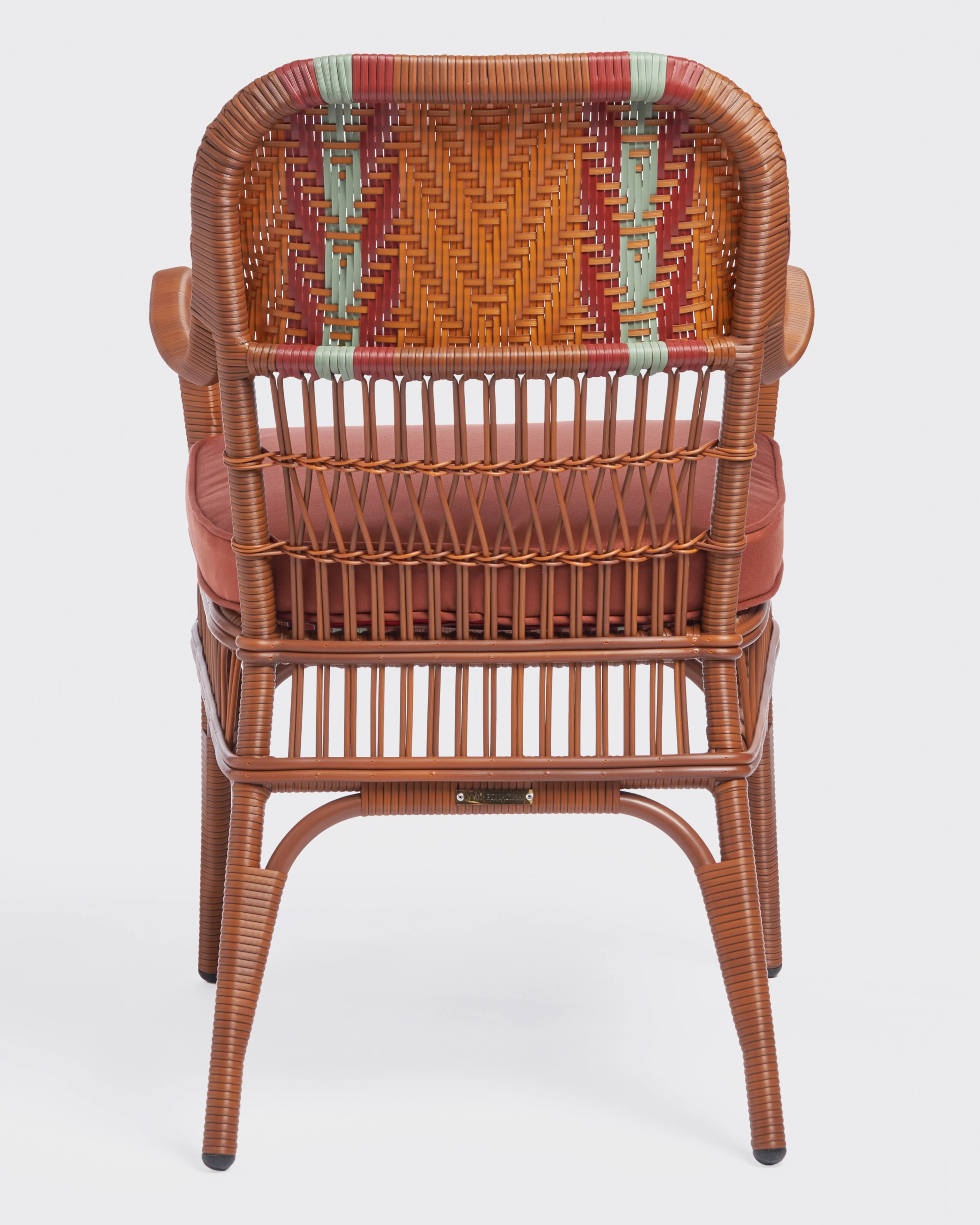 Cabana x Bonacina Sienna Dining Chair Cognac, Cognac Cushion - Image 3
