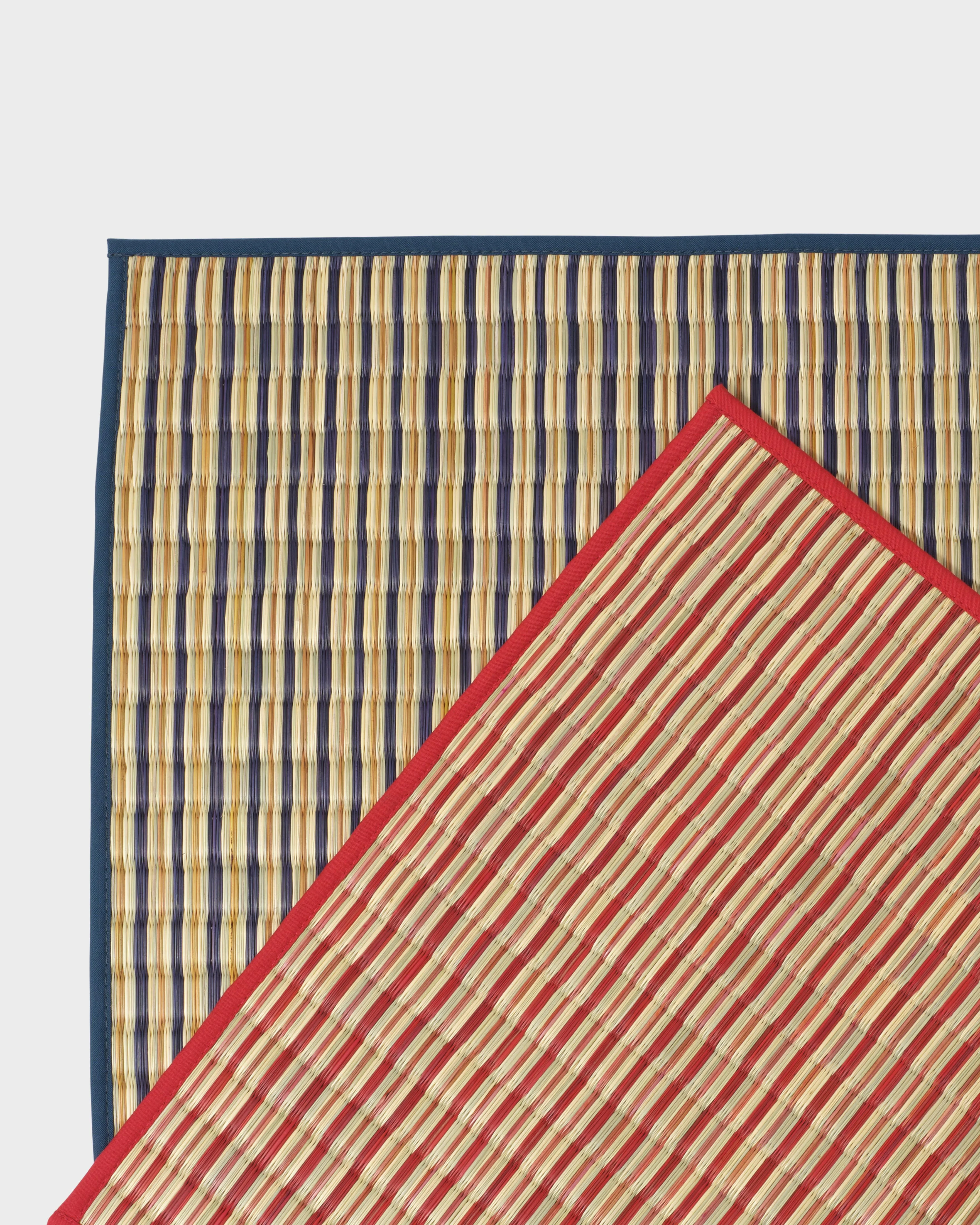 Candy Stripe Woven Placemat, Red - Image 3