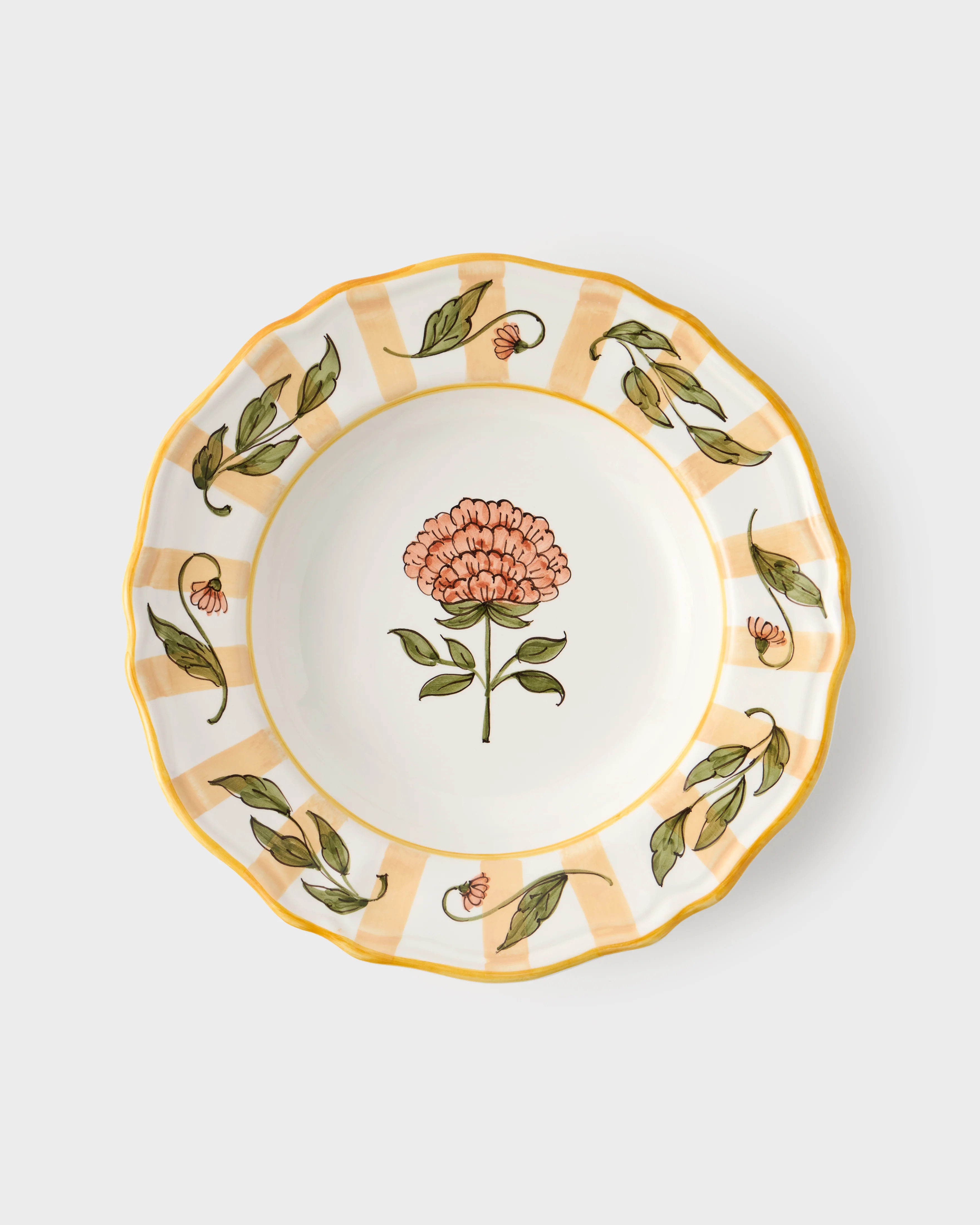 Destree x Cabana Soup Plate, Yellow