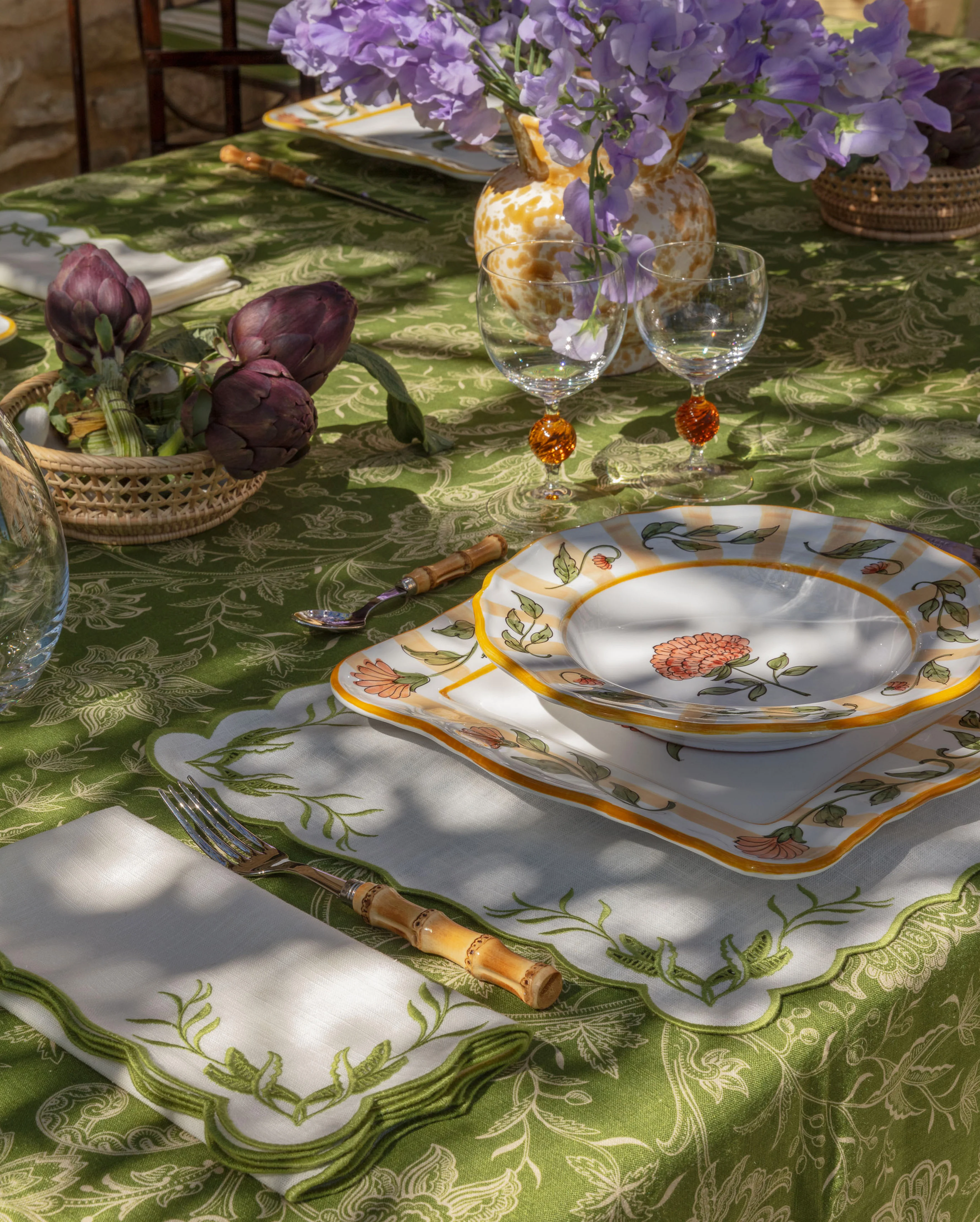 Destree x Cabana Soup Plate, Yellow - Image 2