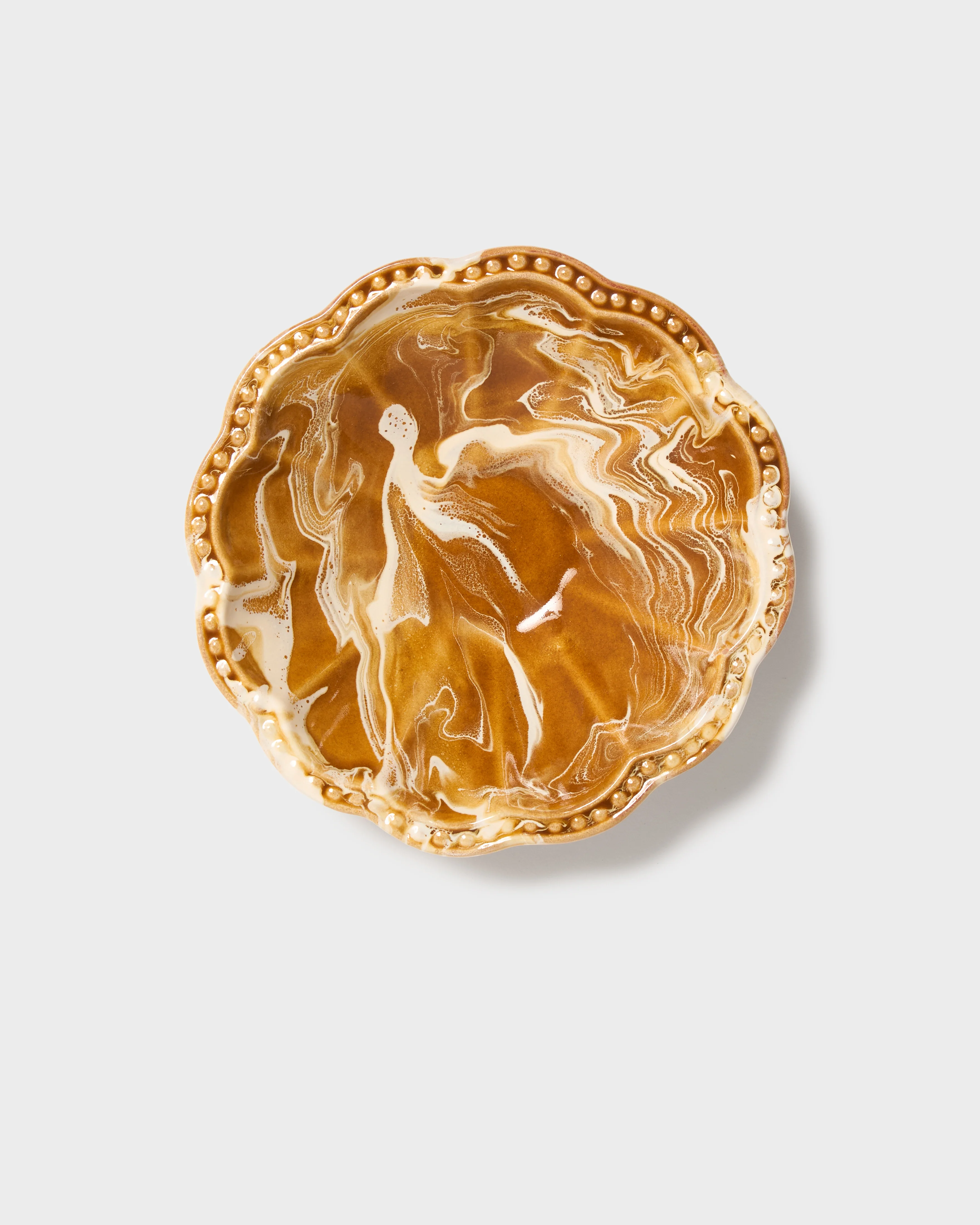 Marbled Small Bowl, Terracotta - Image 2