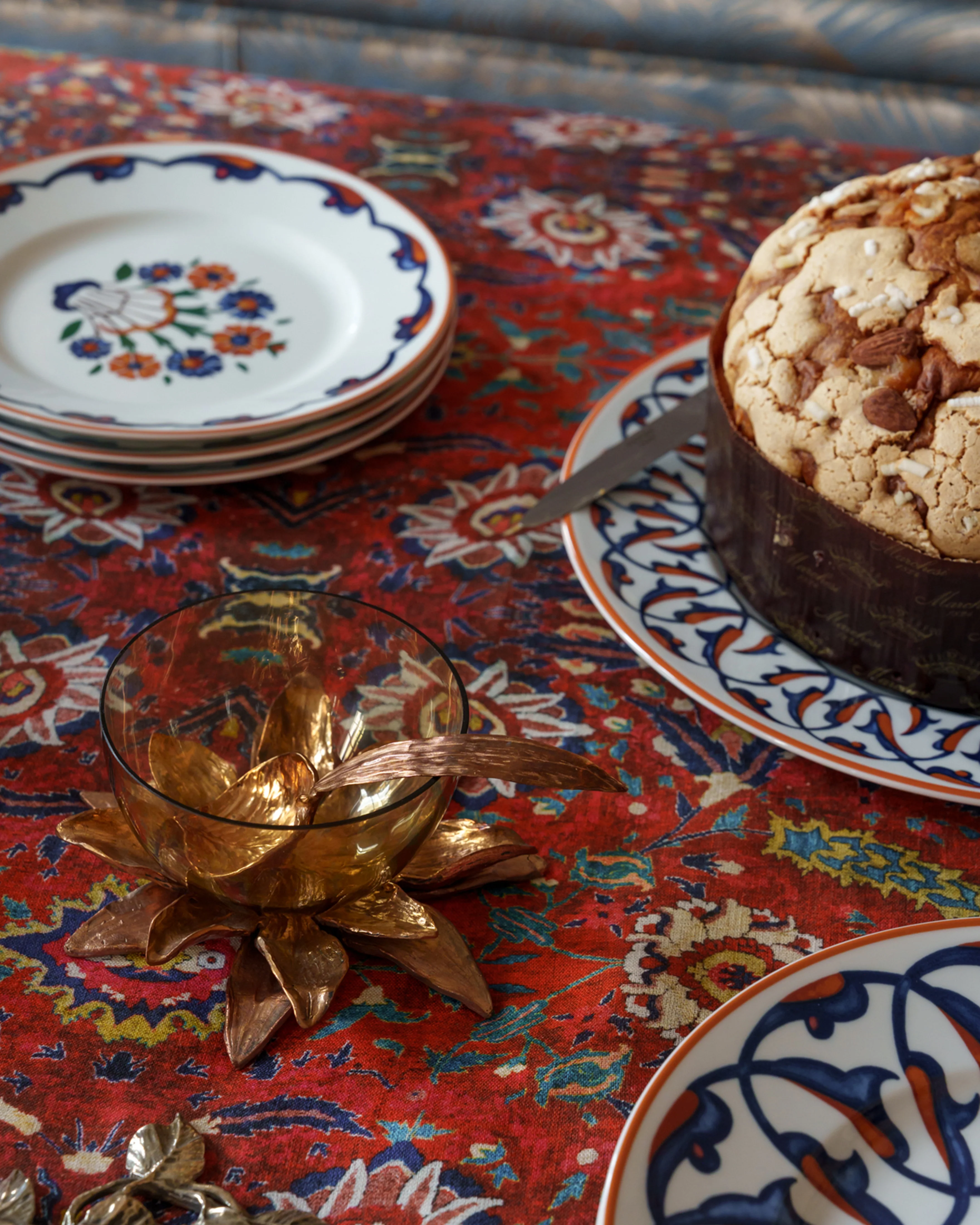 Dalia Bronze Bowl by Osanna Visconti - Image 2