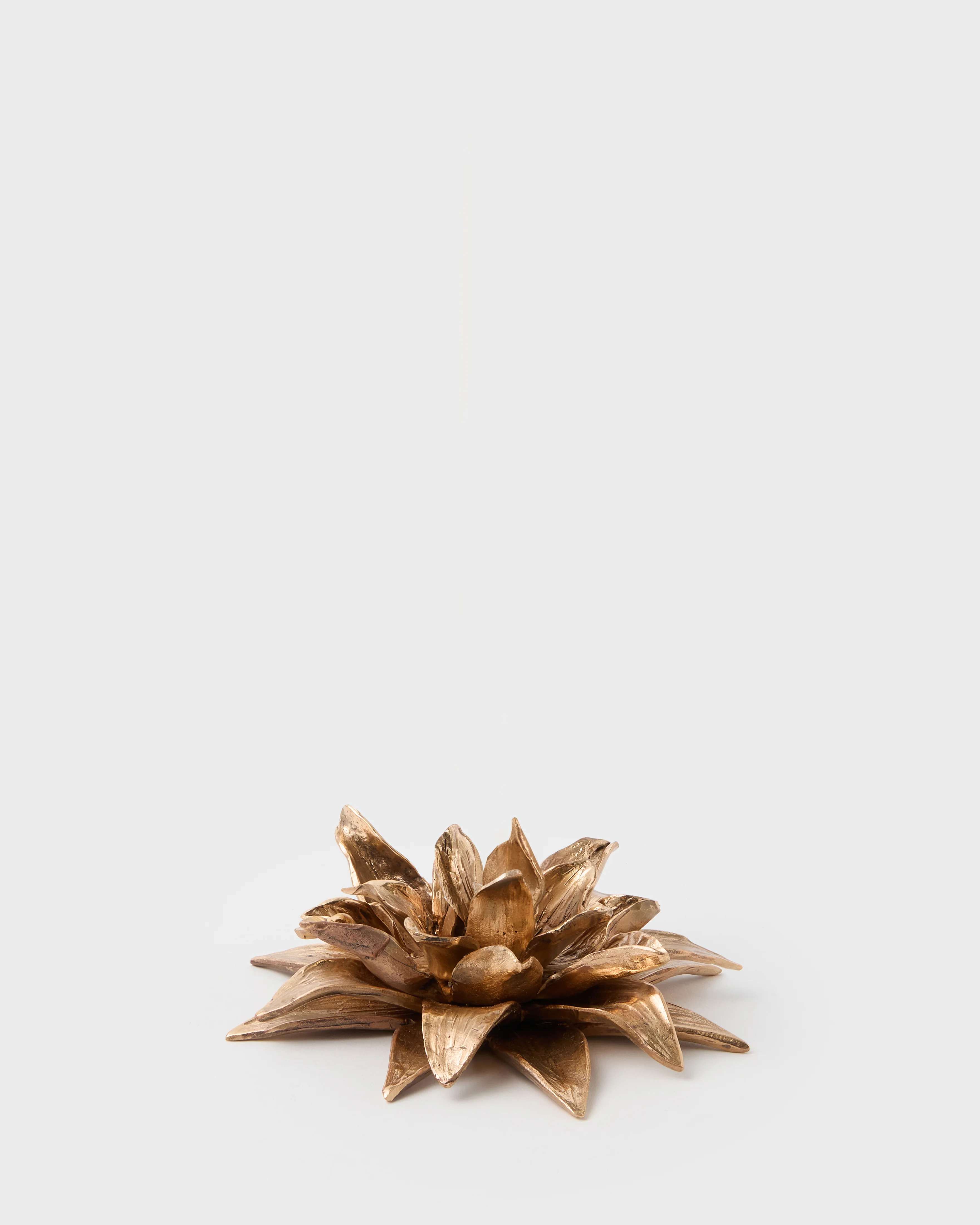 Dalia Bronze Candle Holder by Osanna Visconti, Large - Image 3