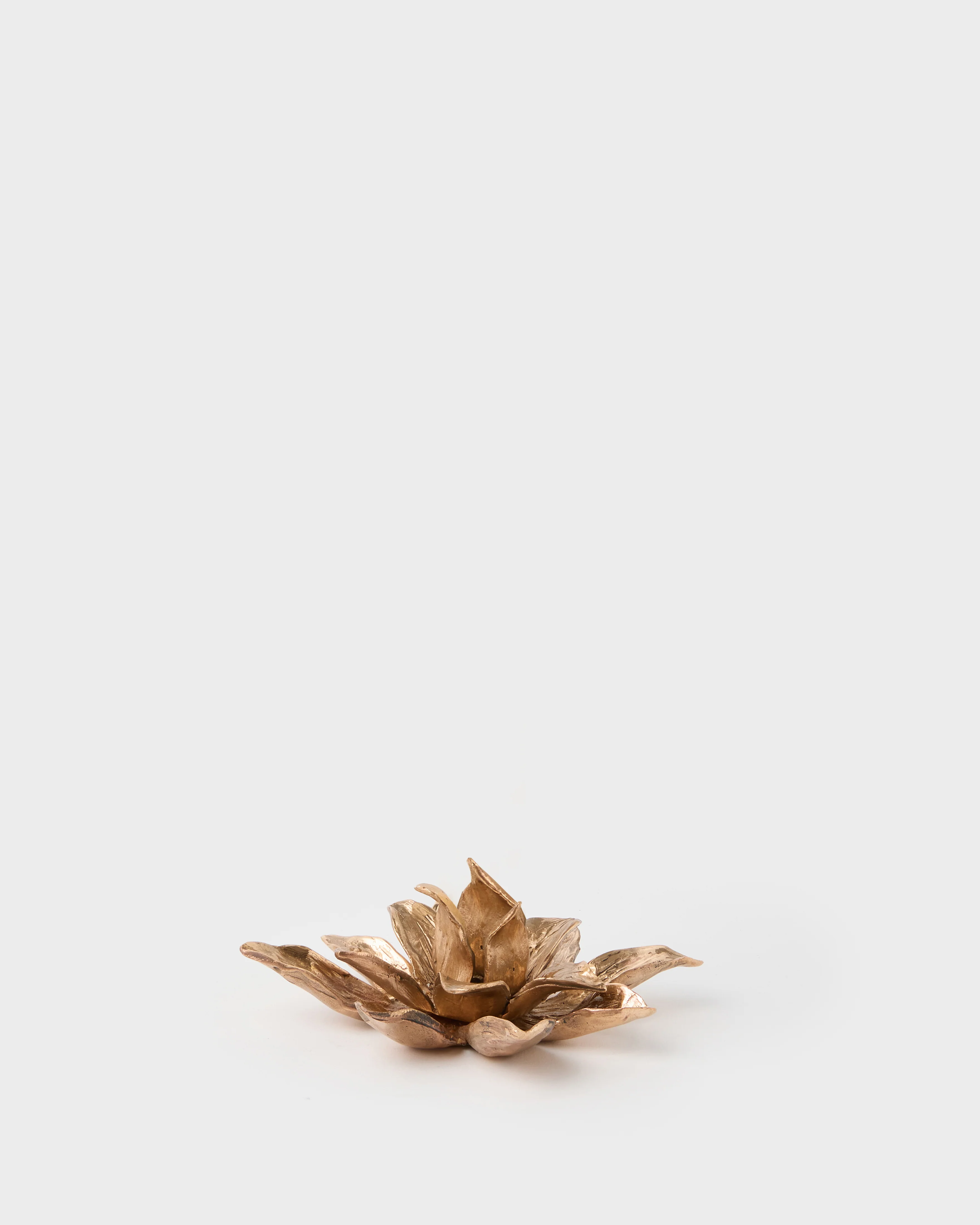 Dalia Bronze Candle Holder by Osanna Visconti, Medium - Image 3