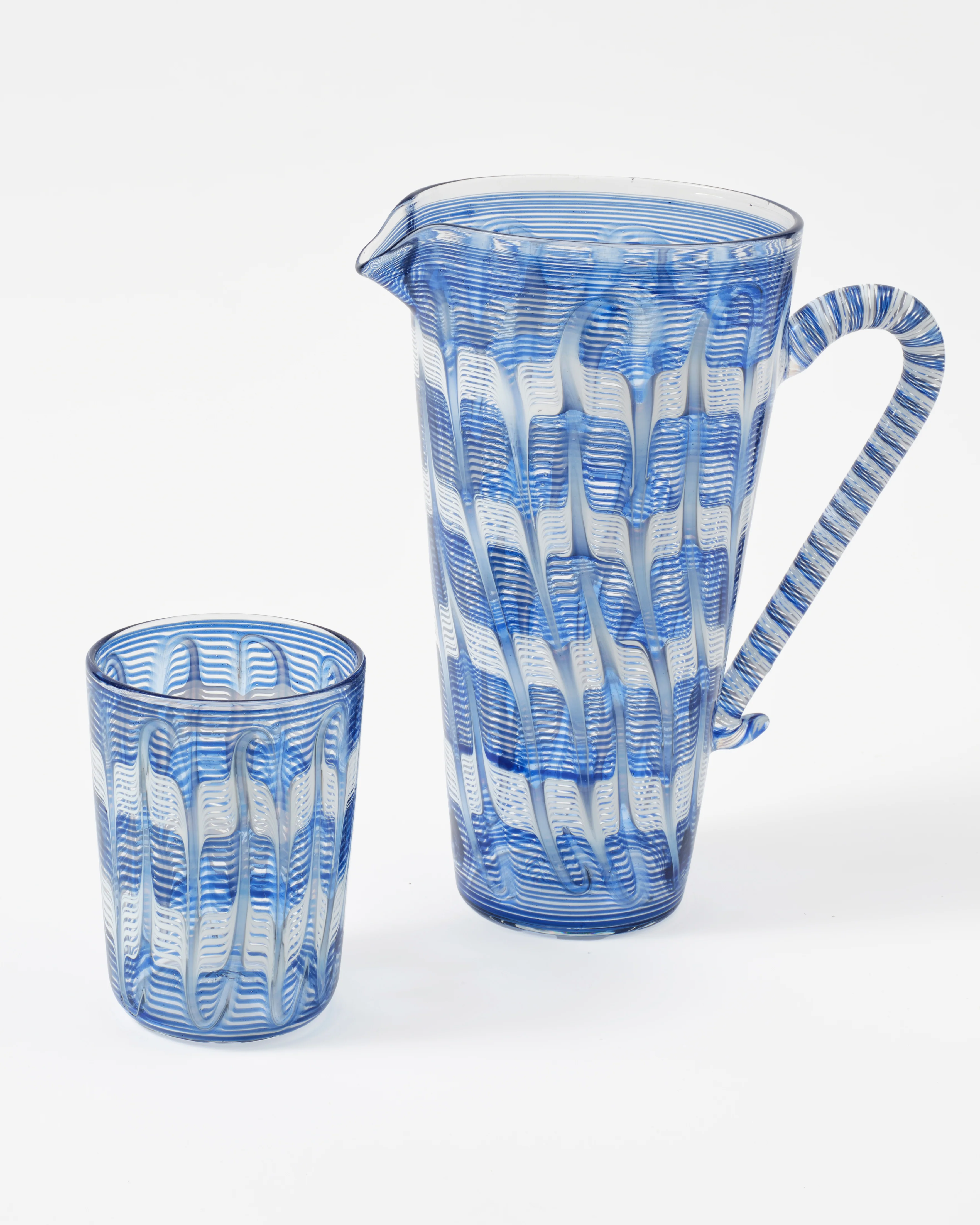 D'Ascoli Donatello Jug, Sapphire - Image 4