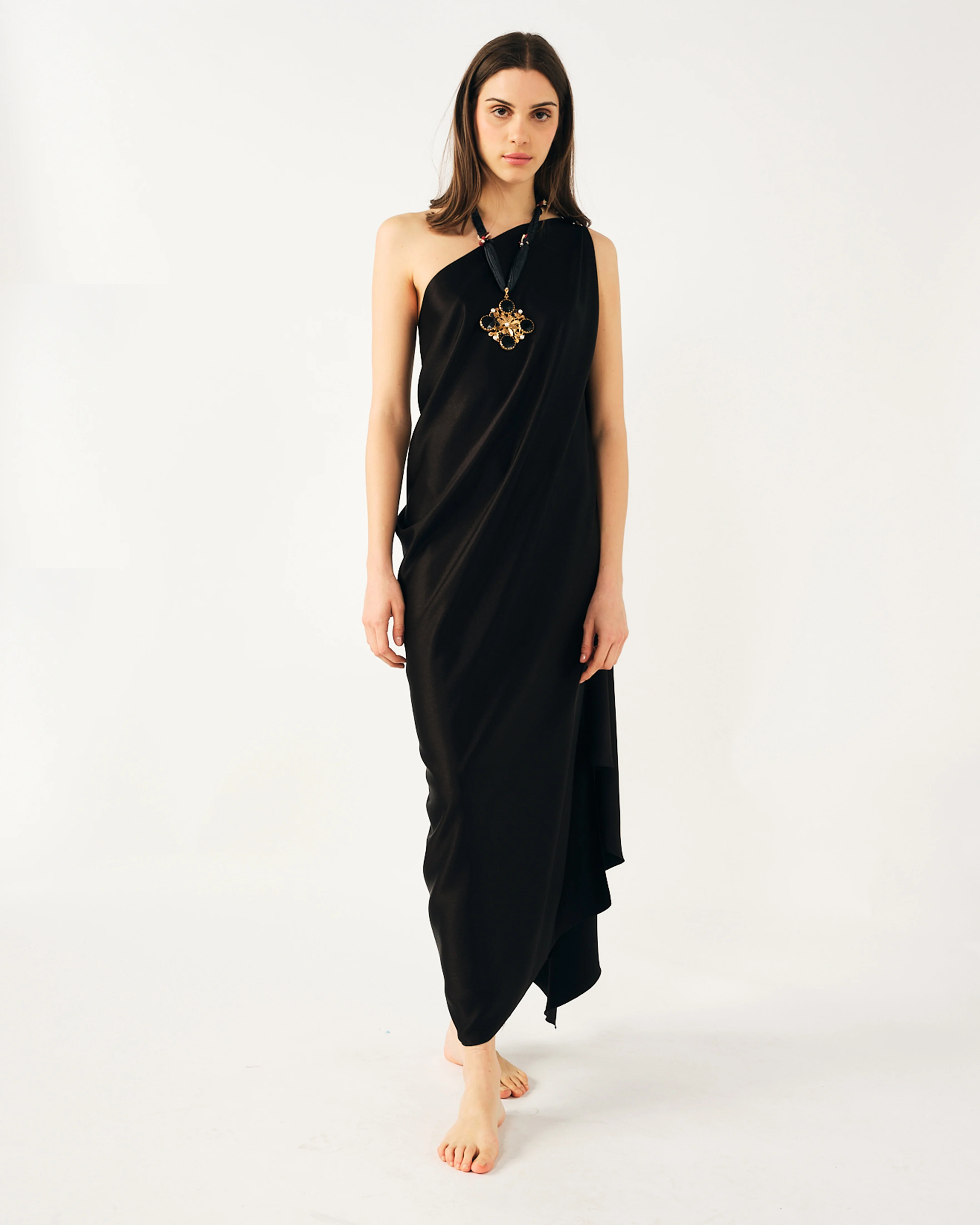 Dea Black Dress by Stephan Janson - Image 3