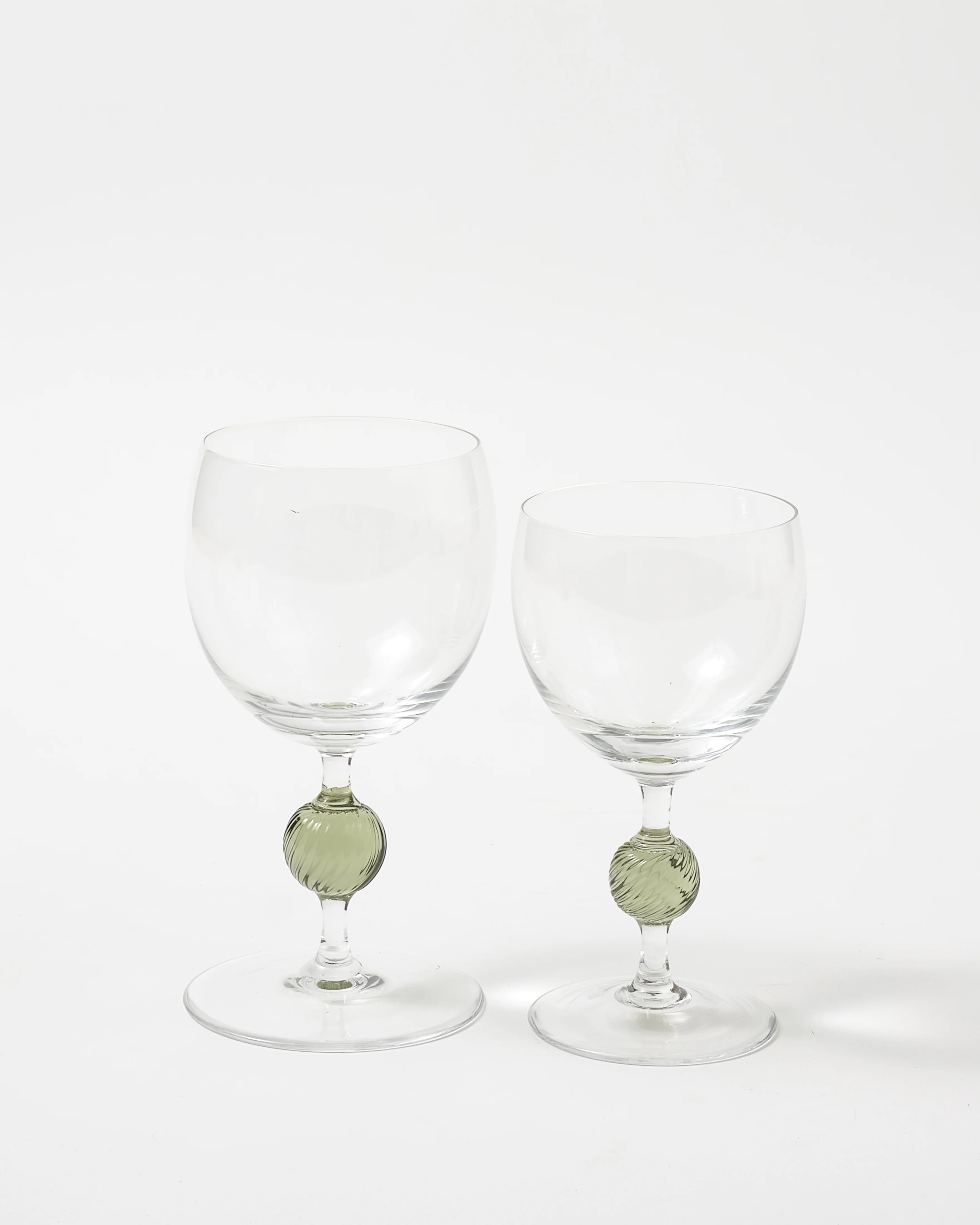 Demetra Water Glass, Green - Image 3