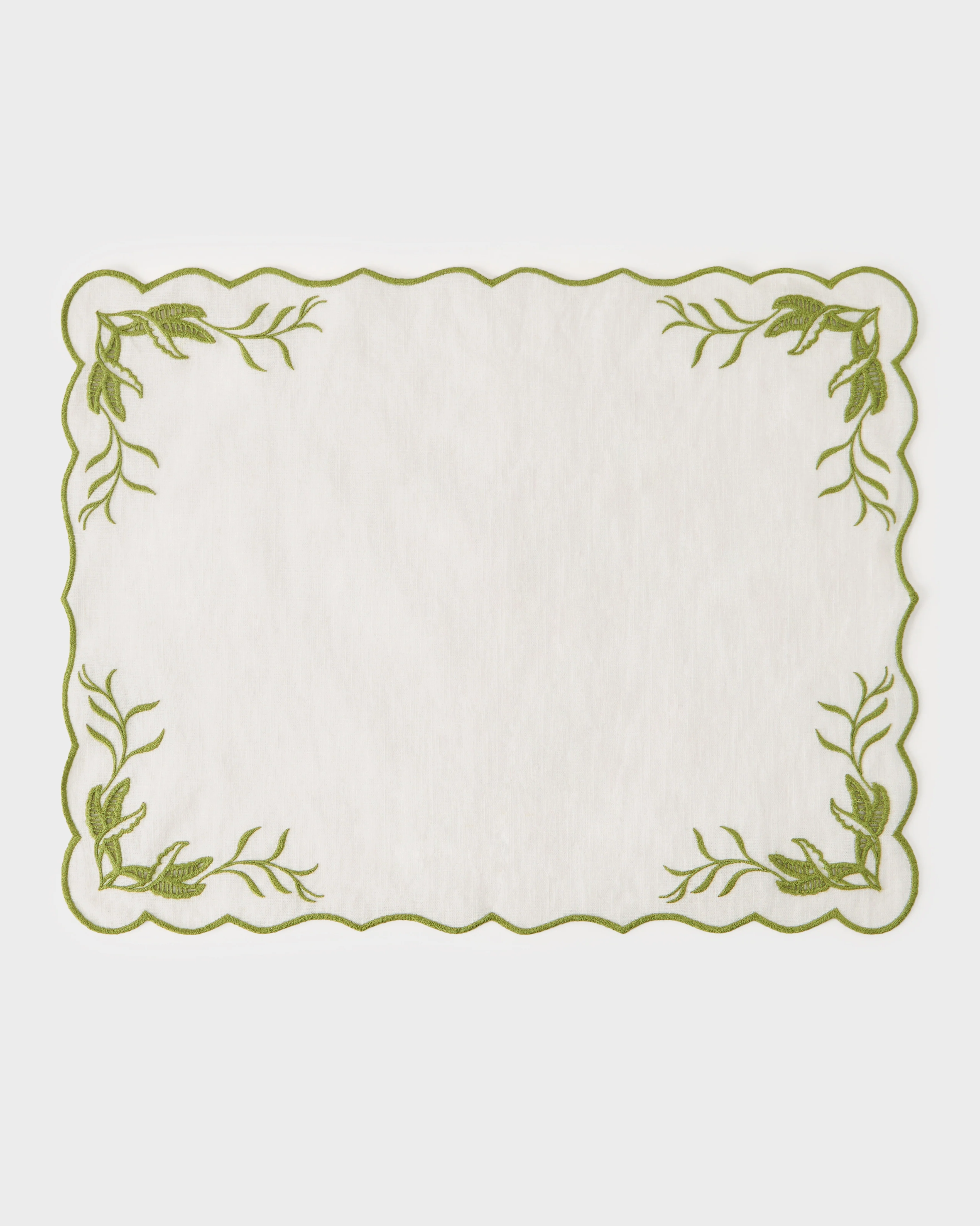Destree x Cabana Embroidered Placemat and Napkin - Image 2