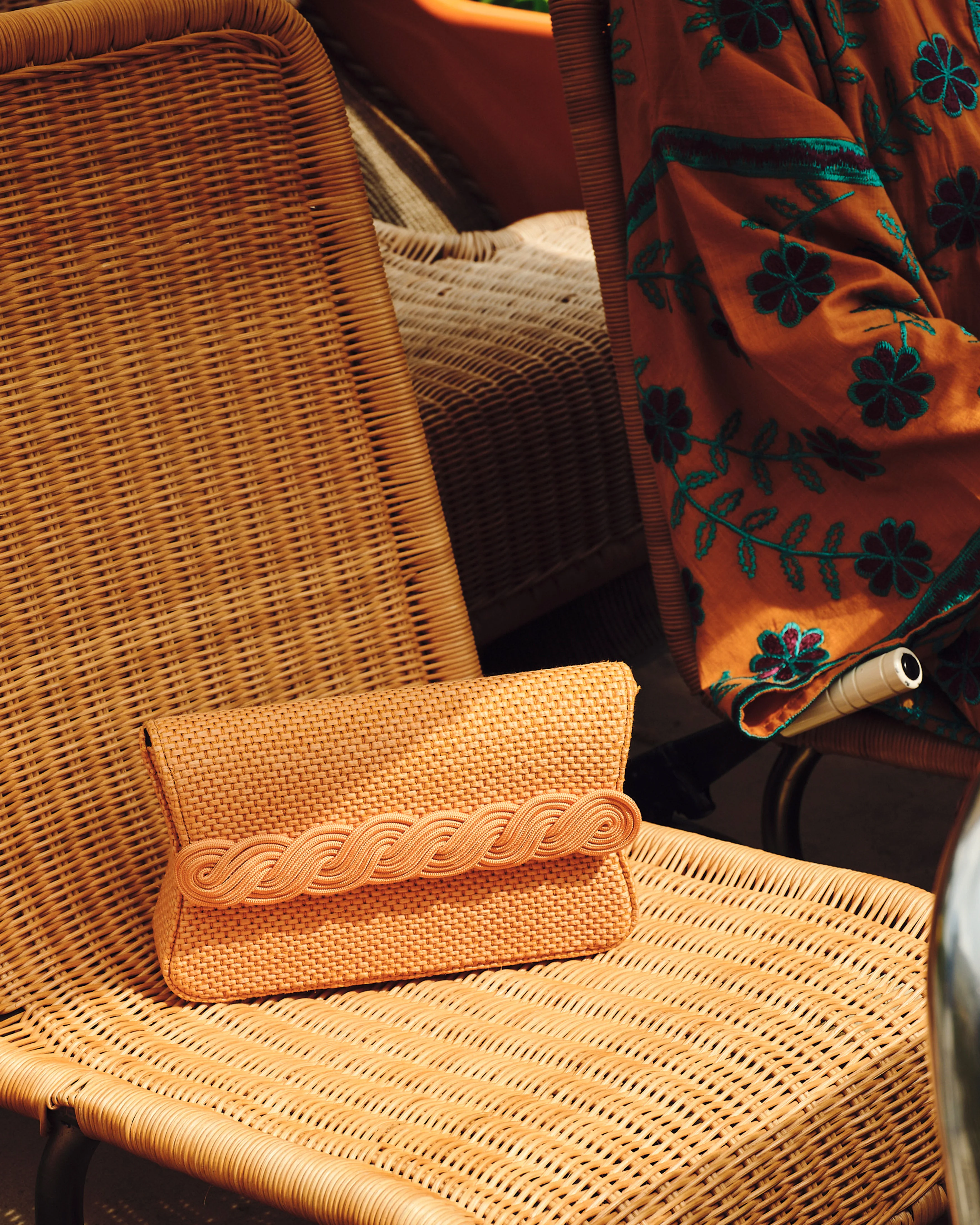 Destree x Cabana Gerrit Clutch, Orange - Image 2