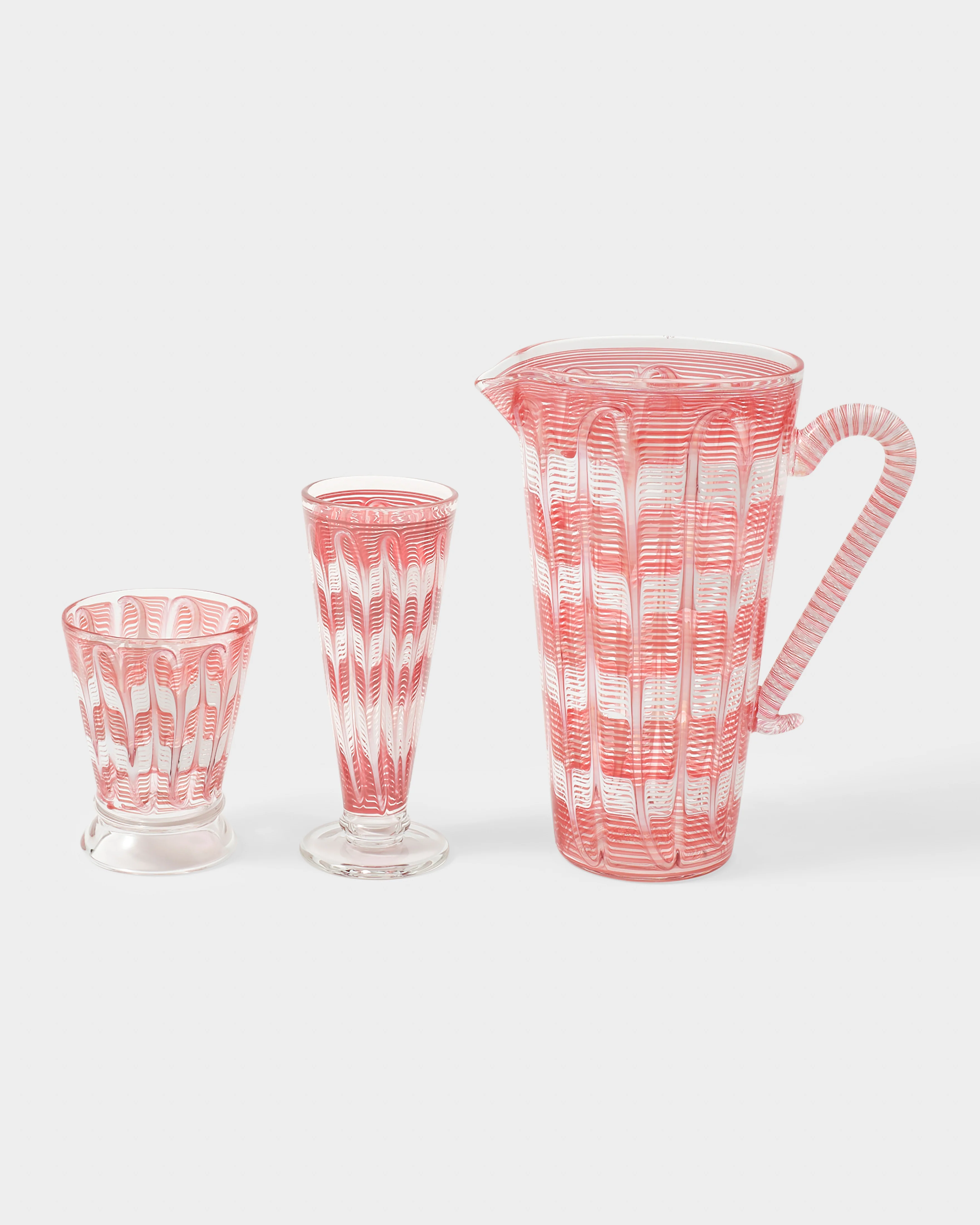 D'Ascoli Donatello Glasses, Ruby (Set of 6) - Image 3