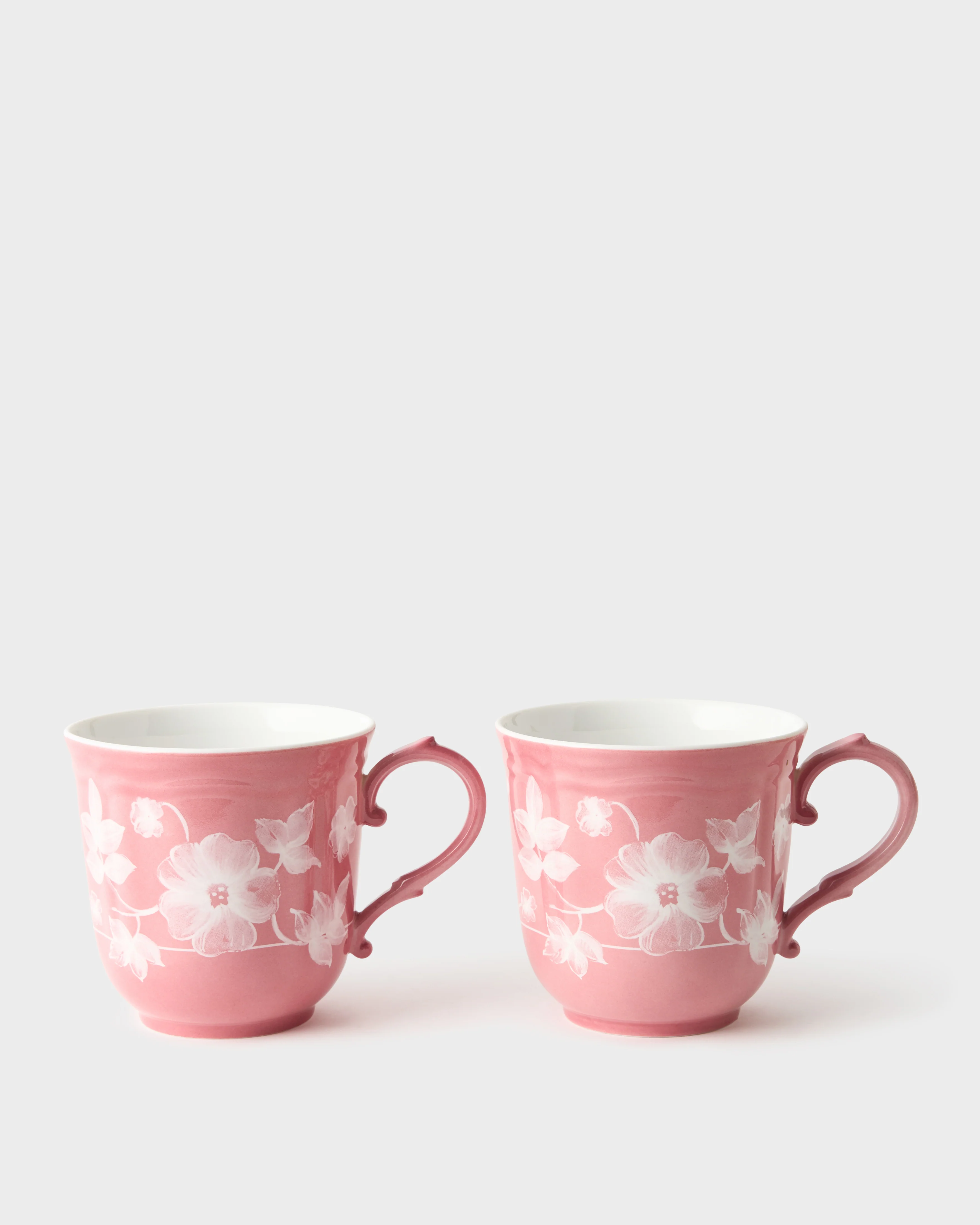 Floral Mug Pink by Ginori 1735 - Image 3