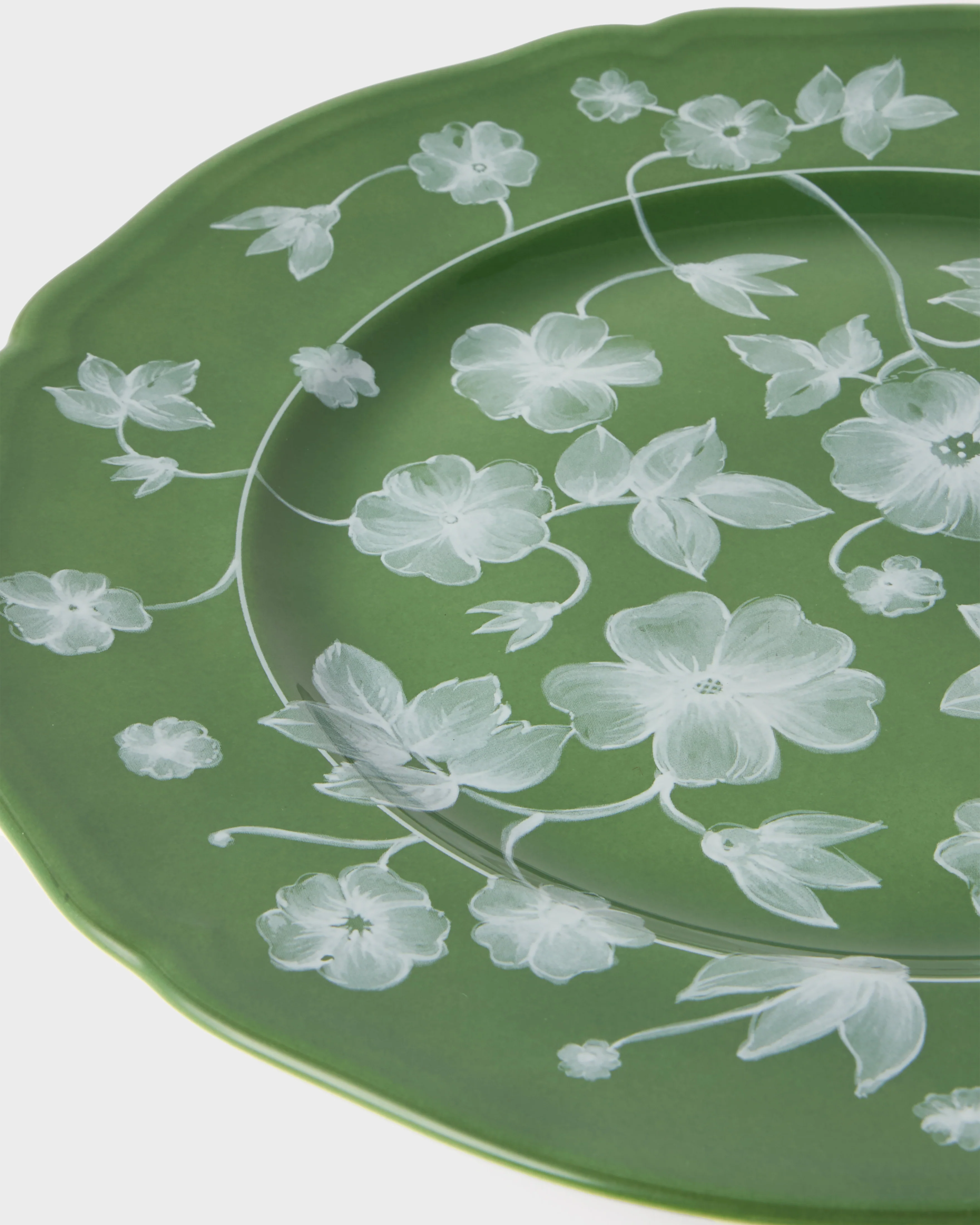 Floral Charger Green by Ginori 1735 - Image 3