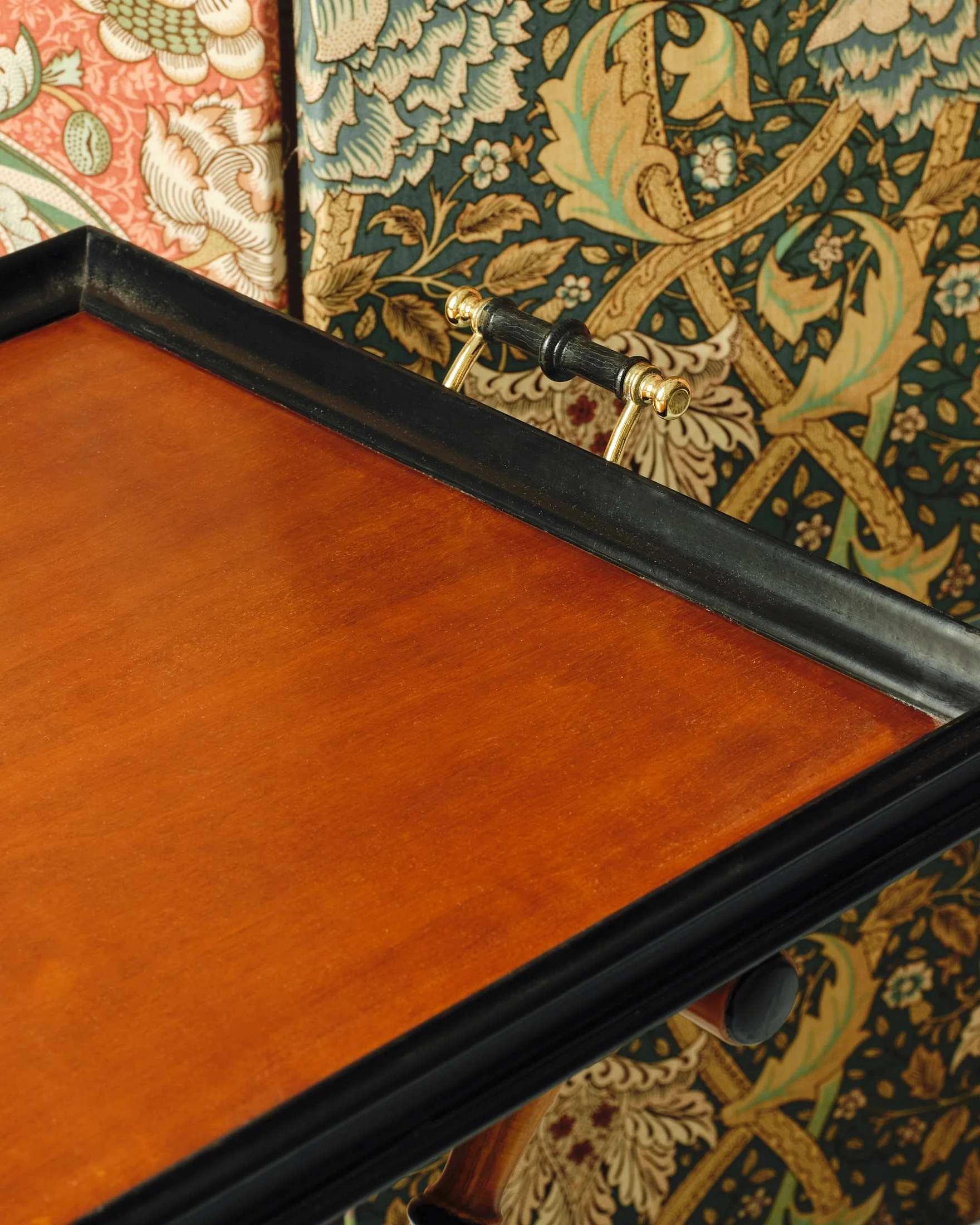 Napoleon III Style Lacquered Folding Tray Table - Image 2