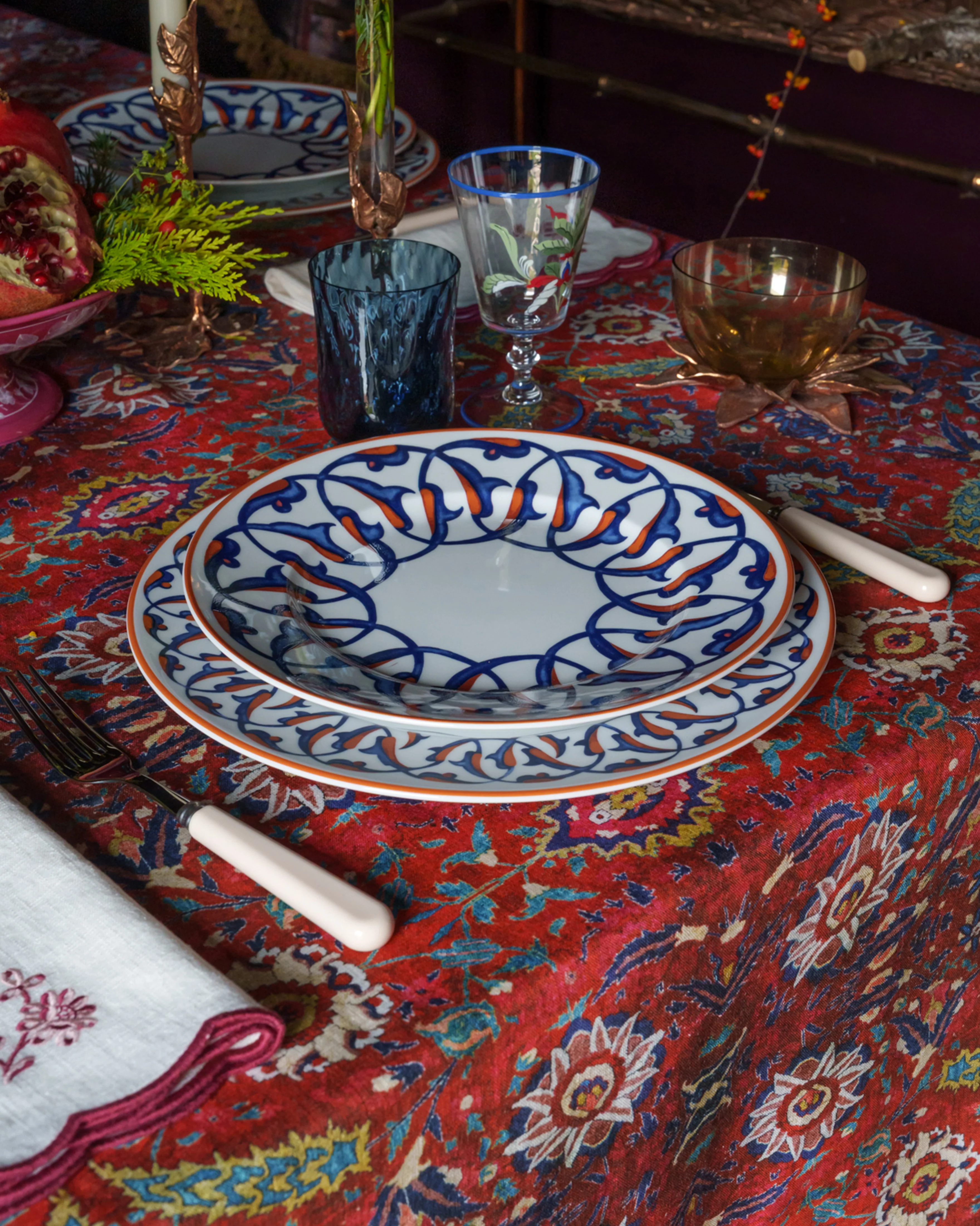 Anatolia Dinner Plate by Ginori 1735 - Image 4