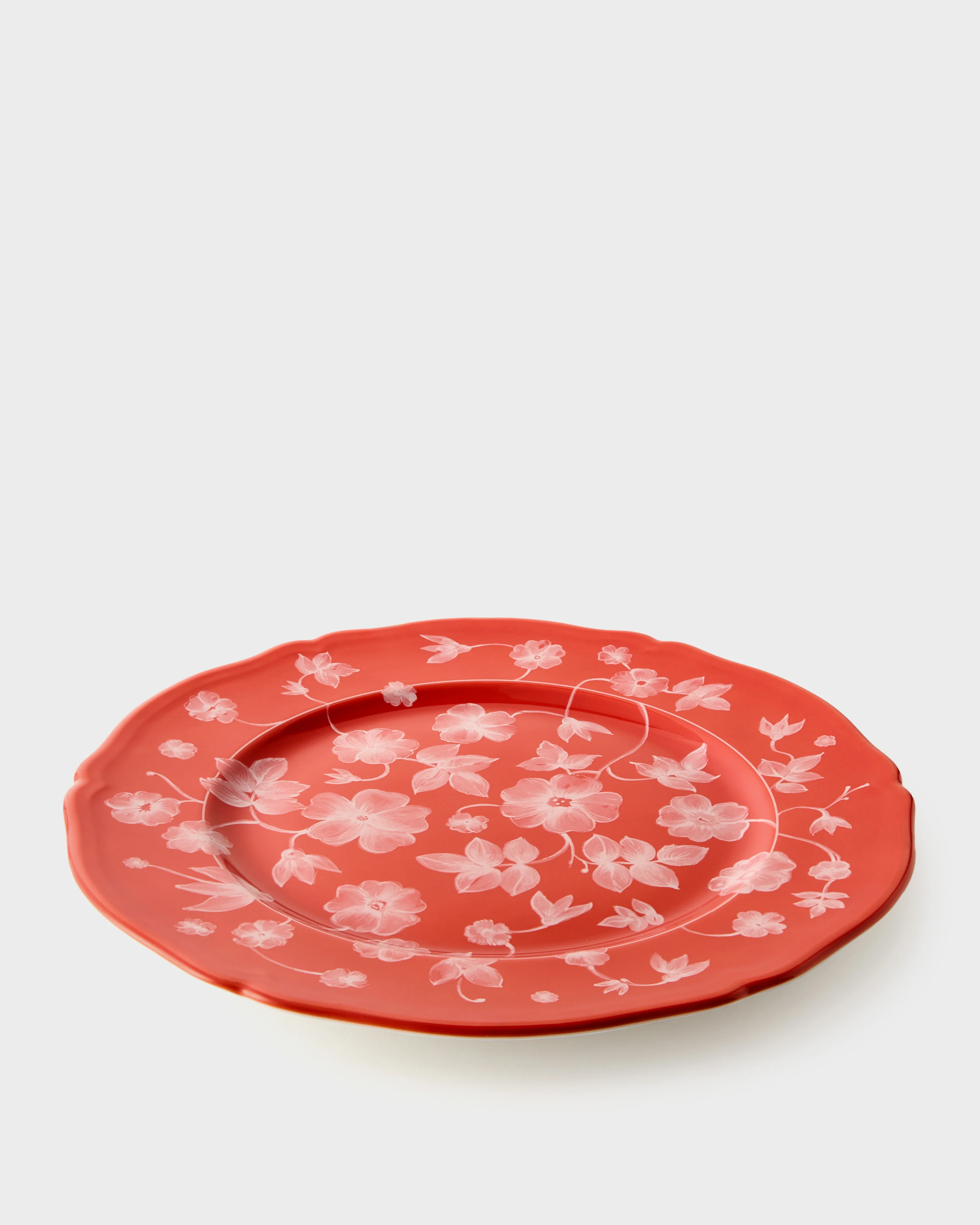 Floral Charger Red by Ginori 1735 - Image 2