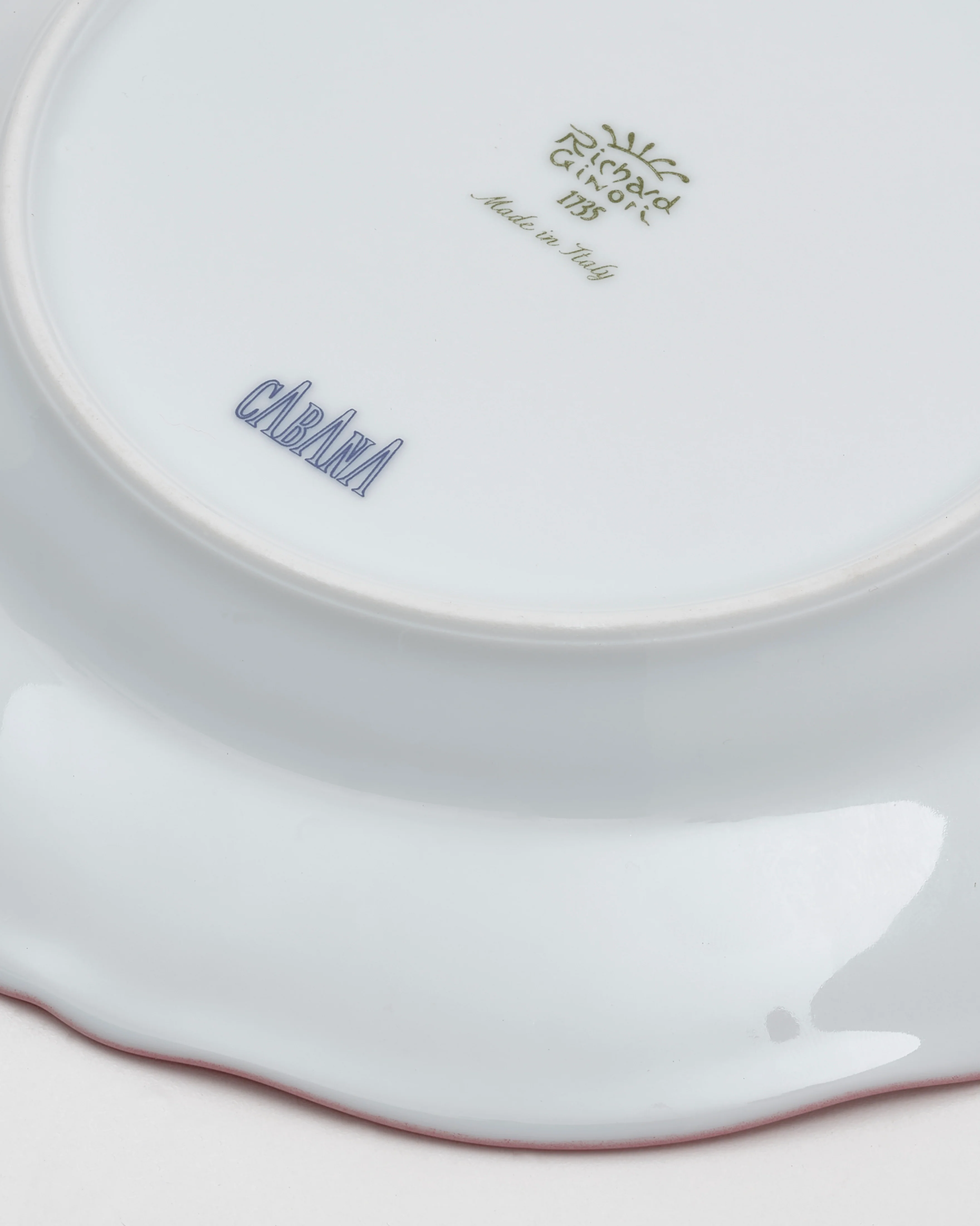 Floral Dinner Plate Petrol by Ginori 1735 - Image 3