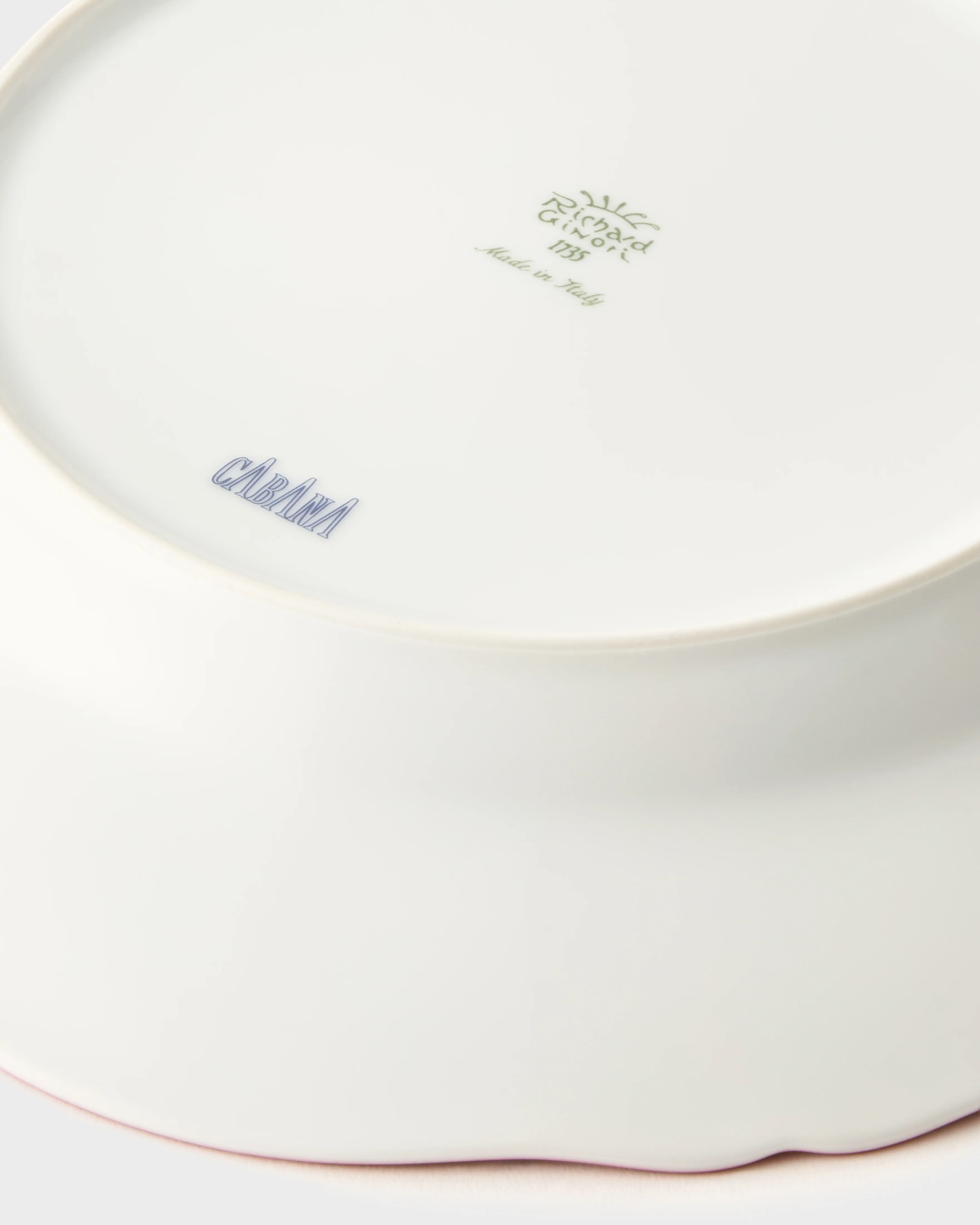 Floral Dinner Plate Pink by Ginori 1735 - Image 6