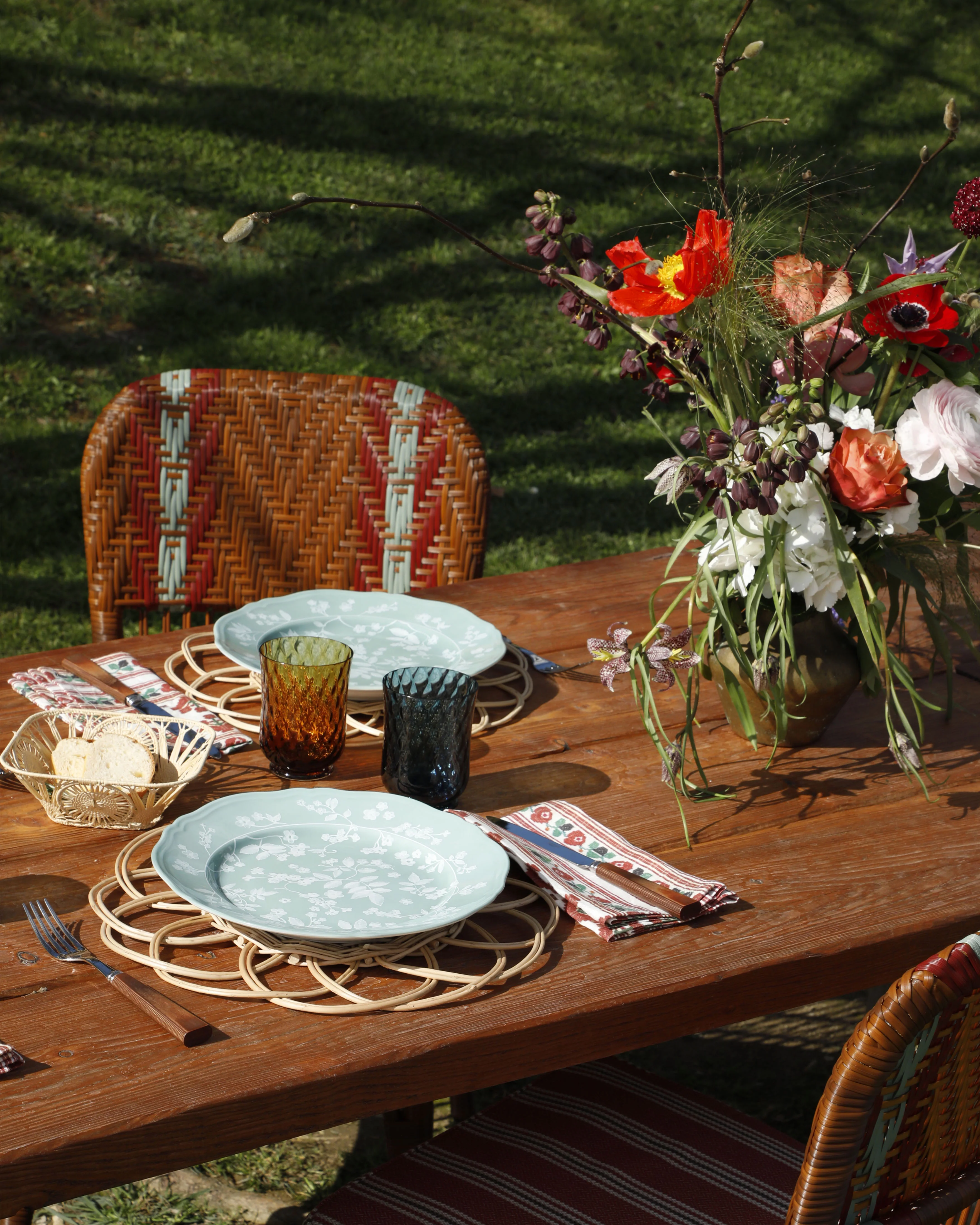 Floral Dinner Plate Sage by Ginori 1735 - Image 4