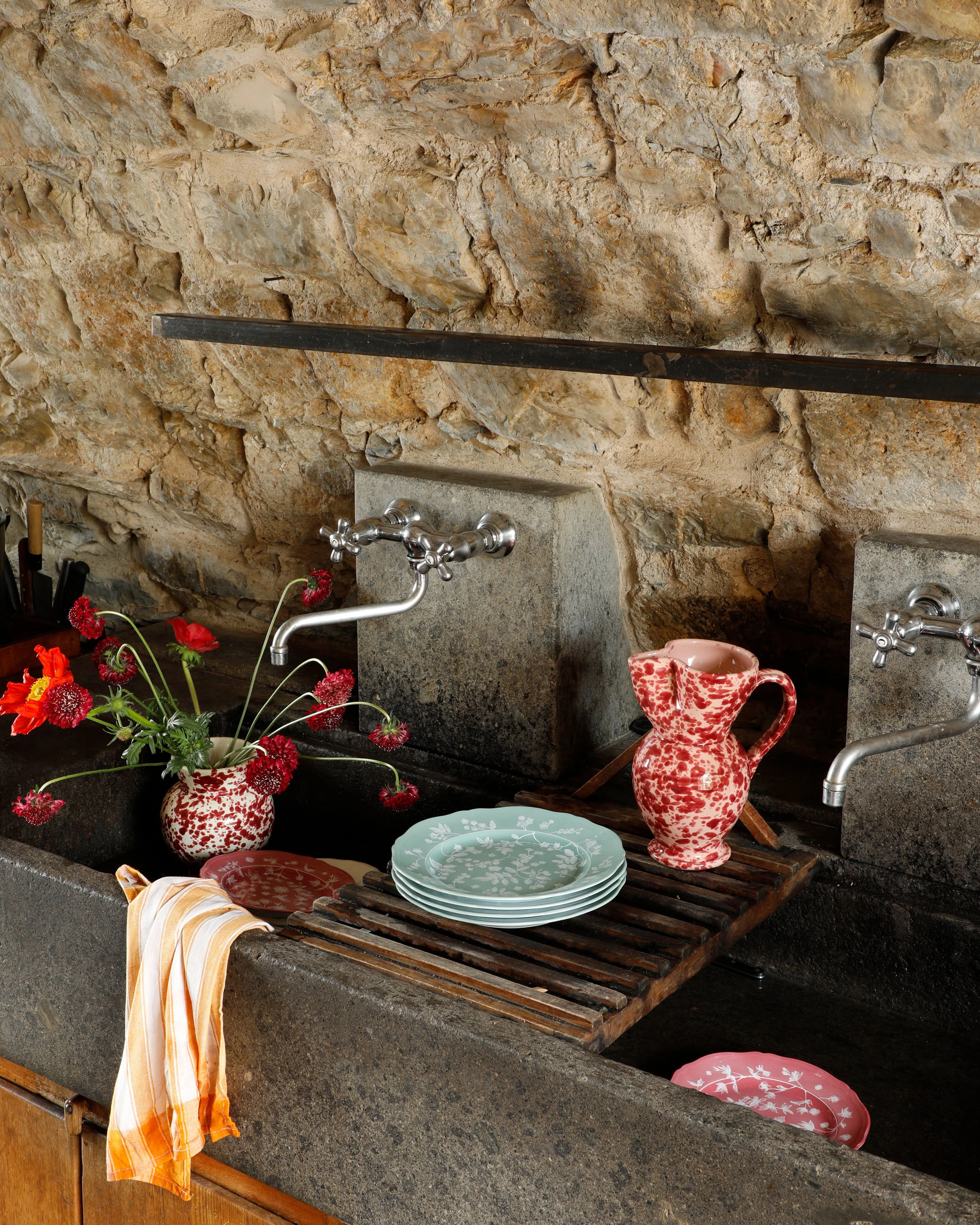Floral Dinner Plate Sage by Ginori 1735 - Image 6