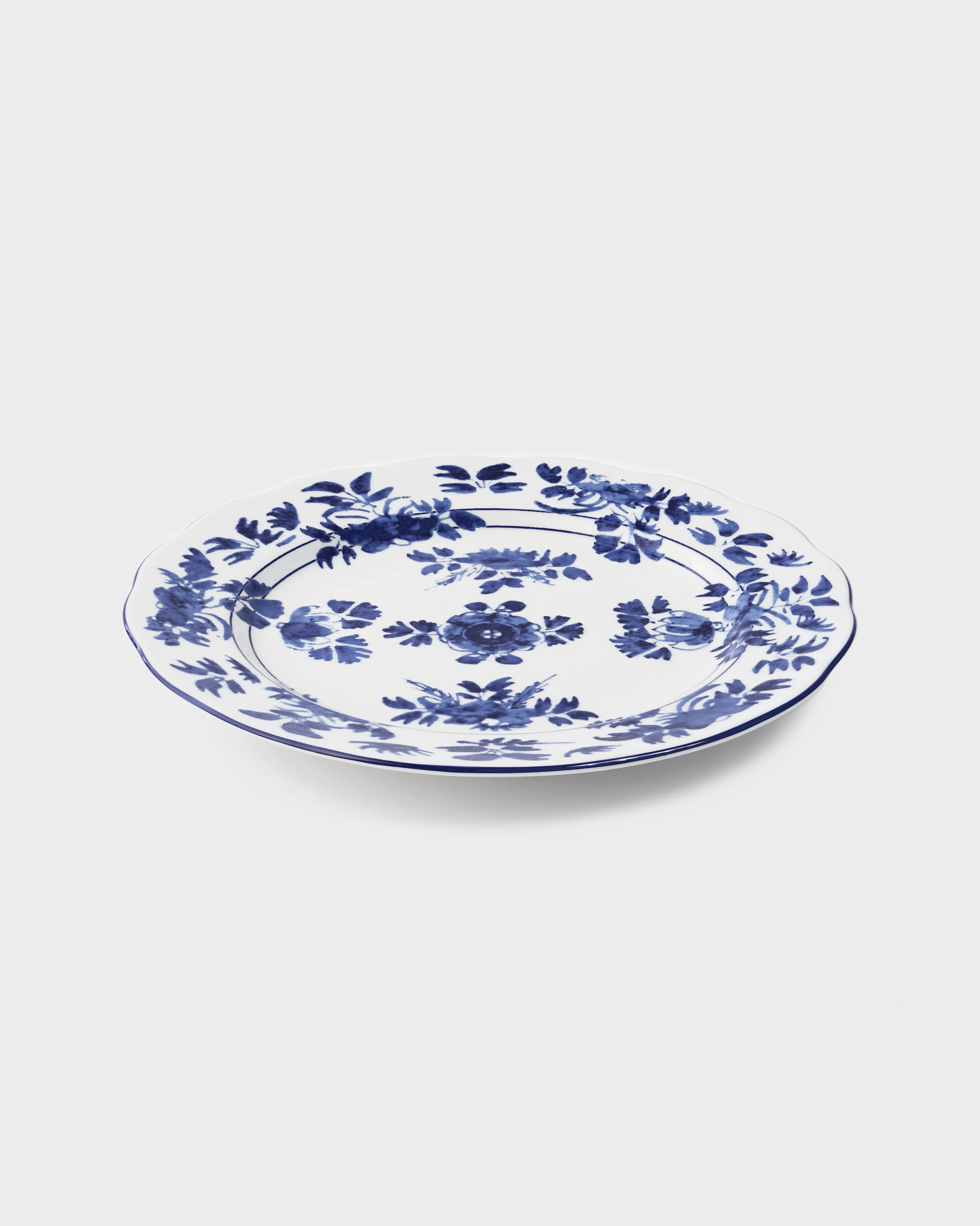 Gloria Porcelain Dinner Plate, Blue - Image 3