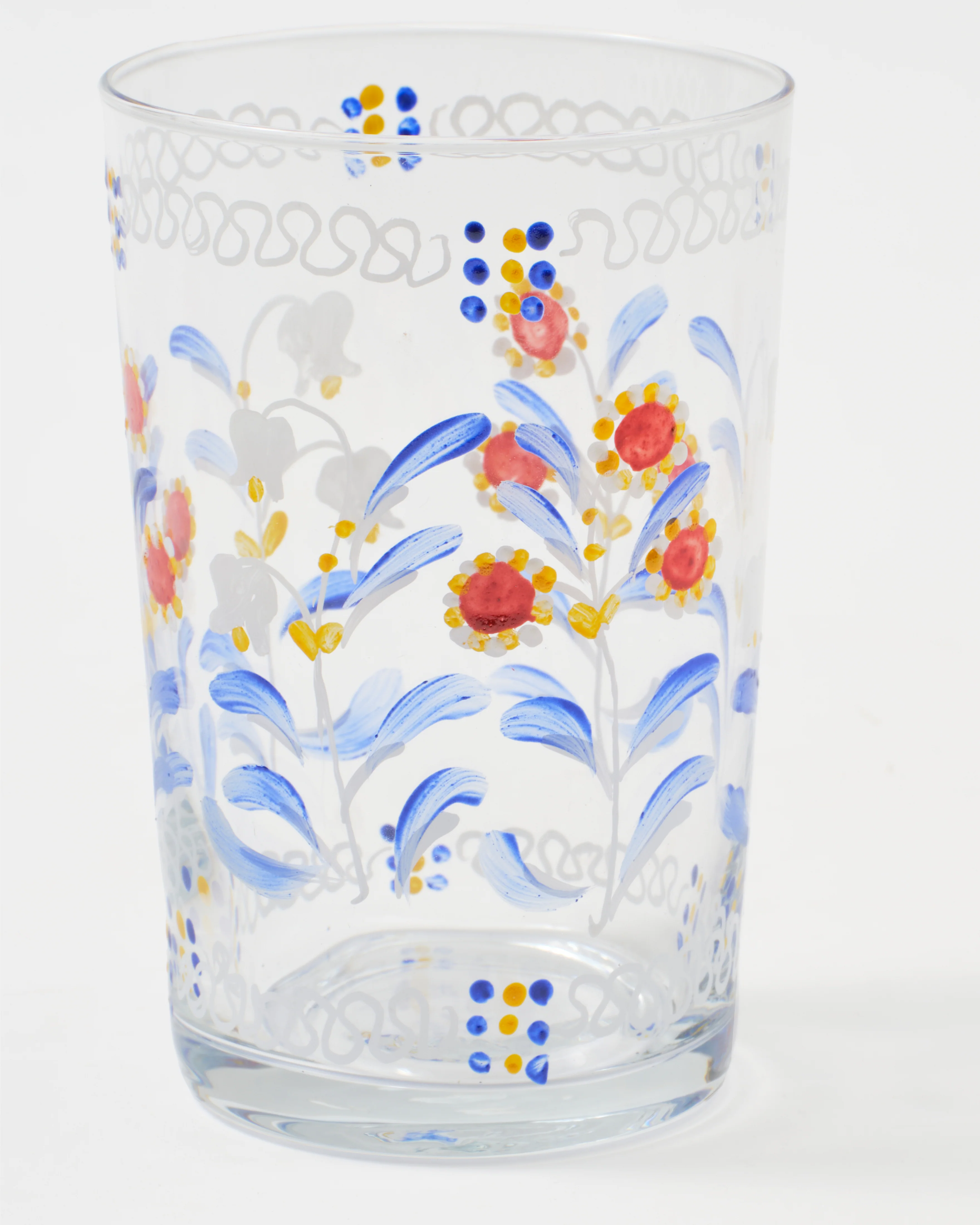 Marmara Hand-Painted Water Glass - Image 3