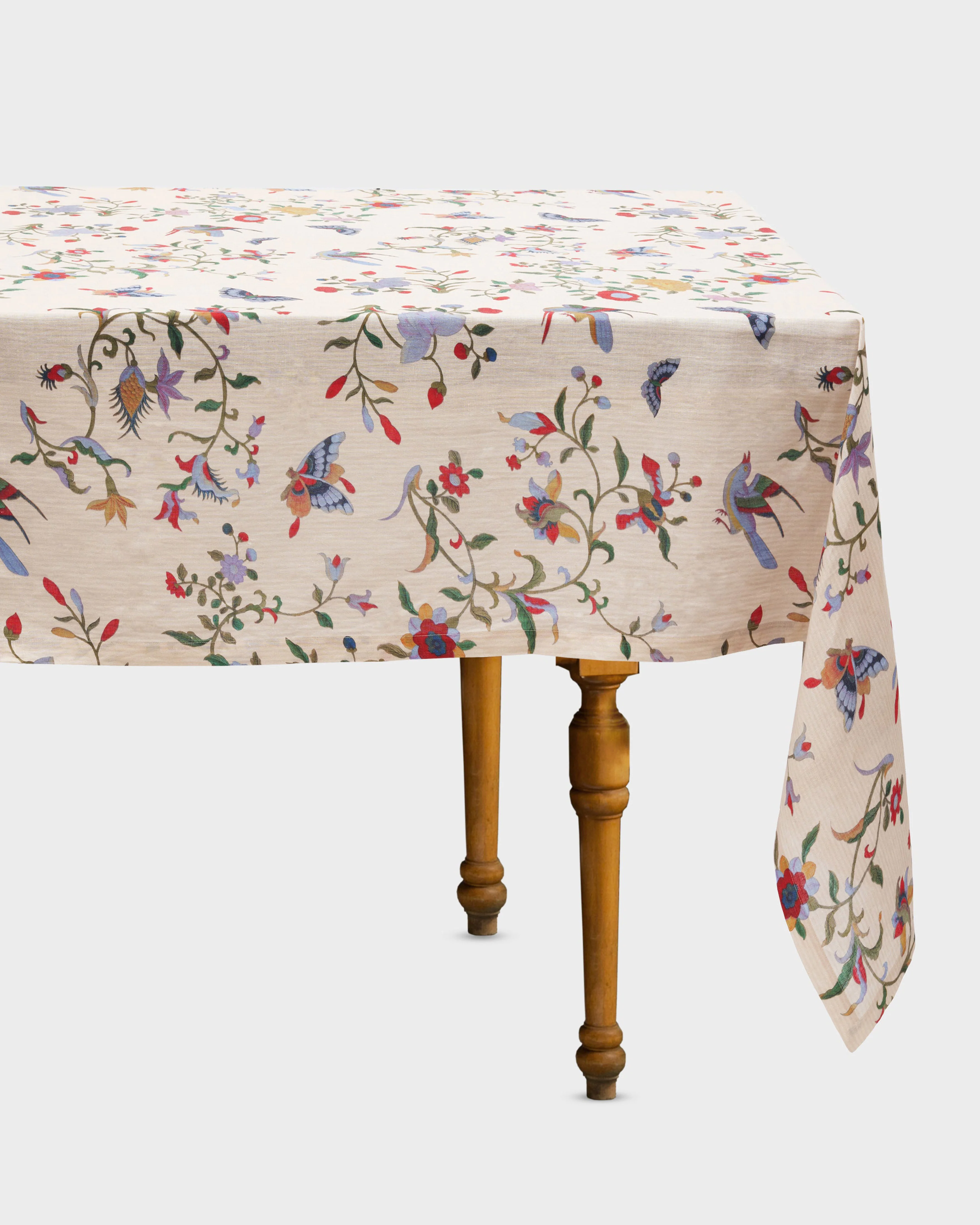 Houghton Hall Magnolia Linen Tablecloth - Image 2