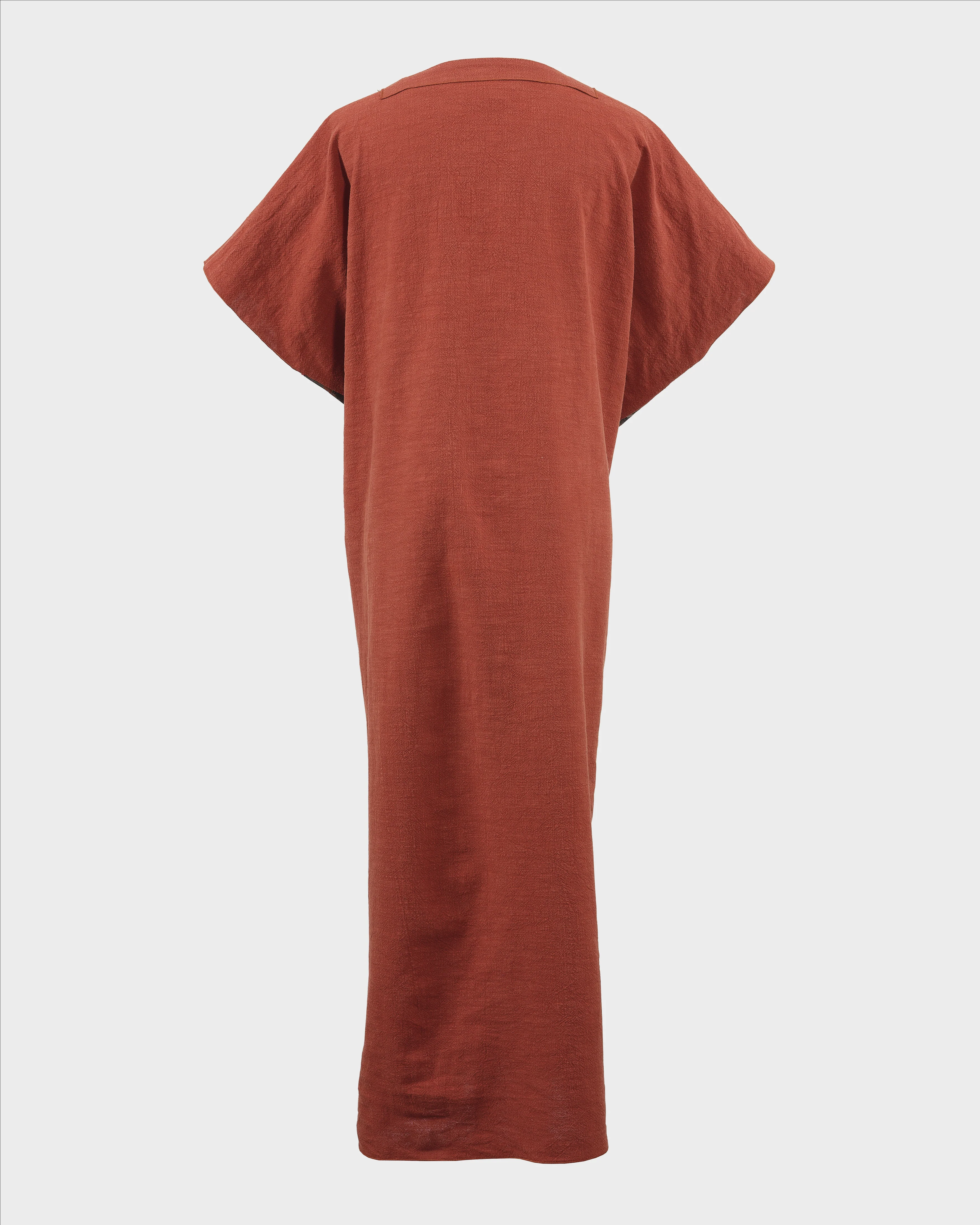 Ikat Jacquard Orange Stephan Janson Kaftan - Image 3