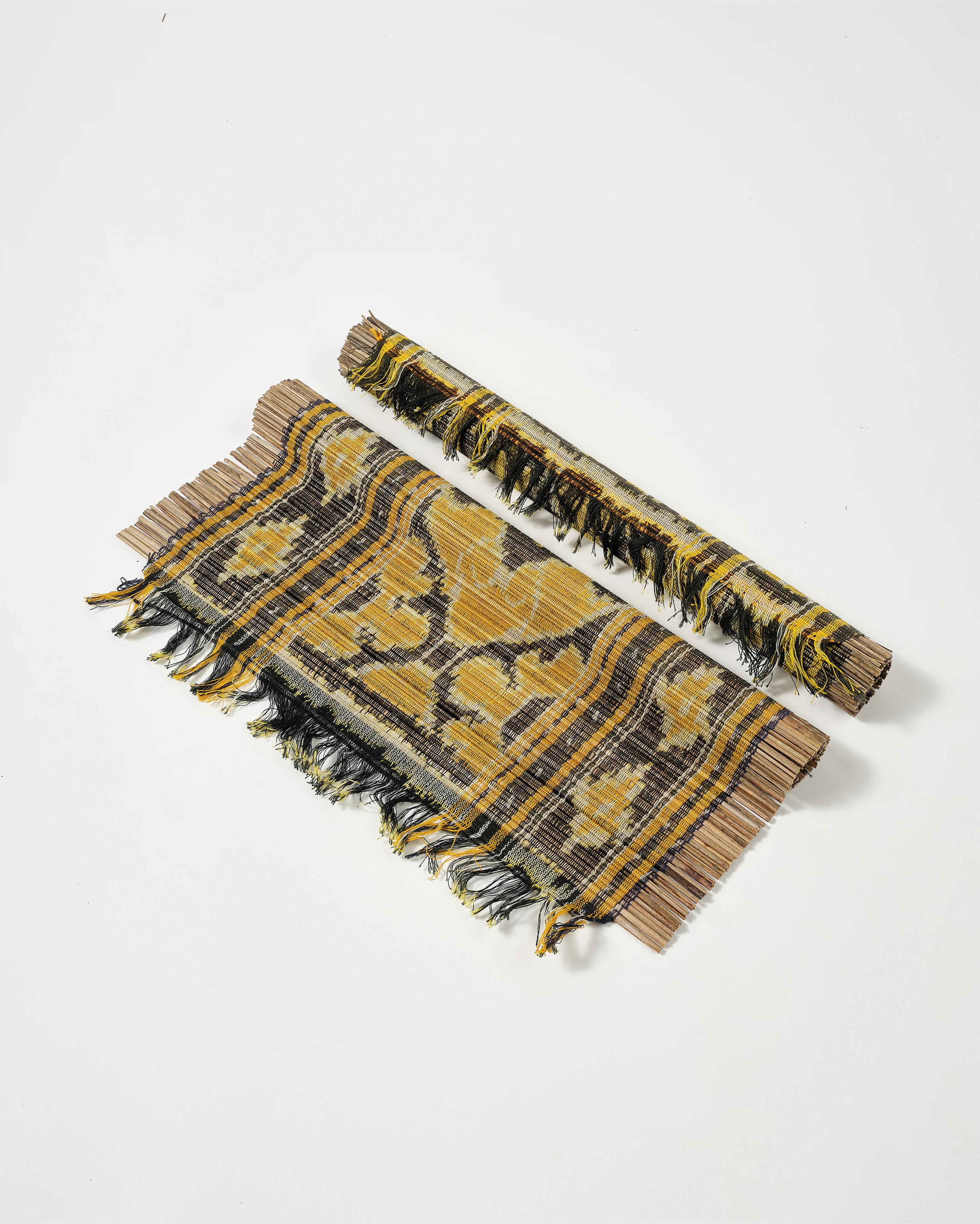 Ikat Placemats, Yellow (Set of 2) - Image 5