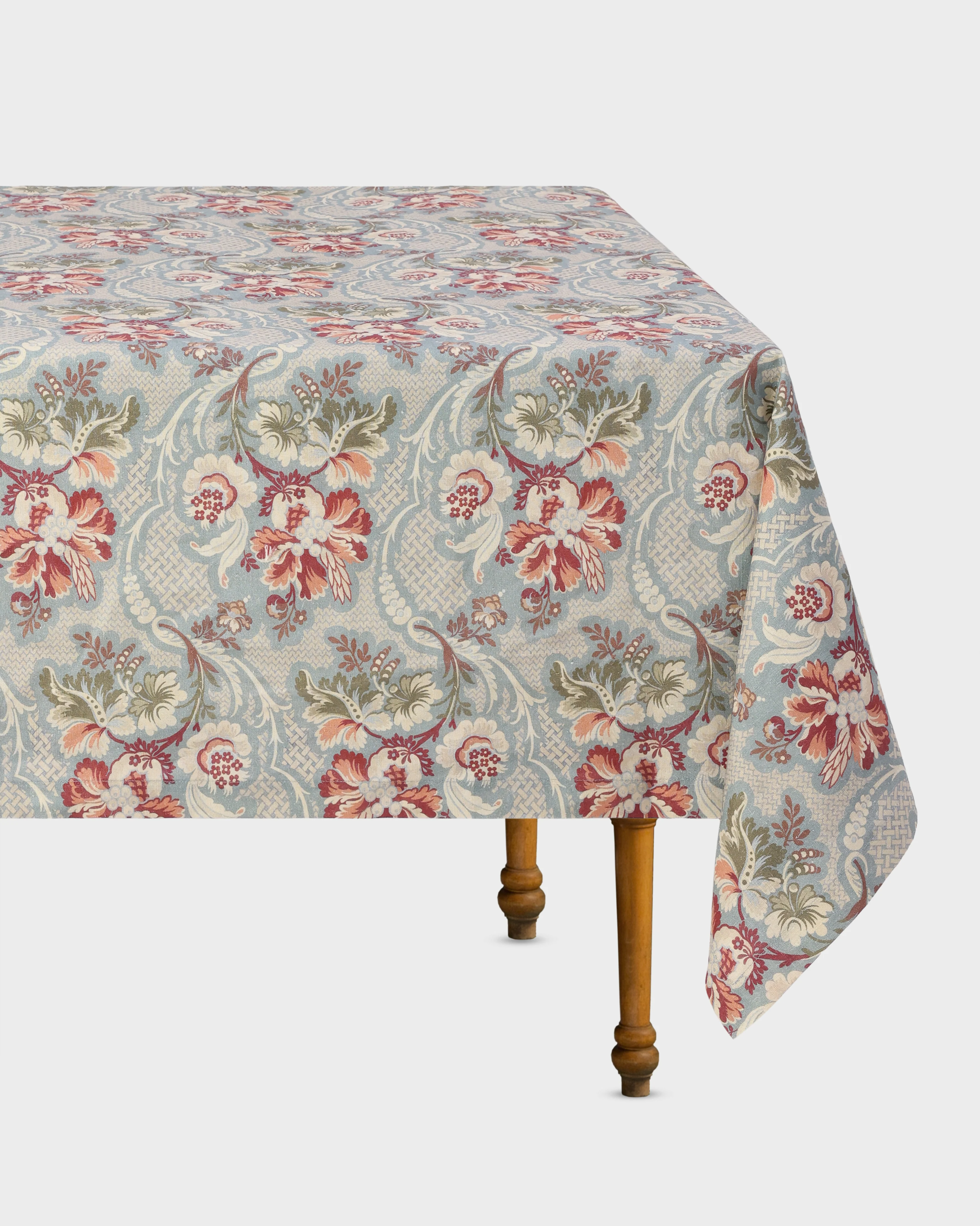 Iris Linen Tablecloth, Square - Image 3