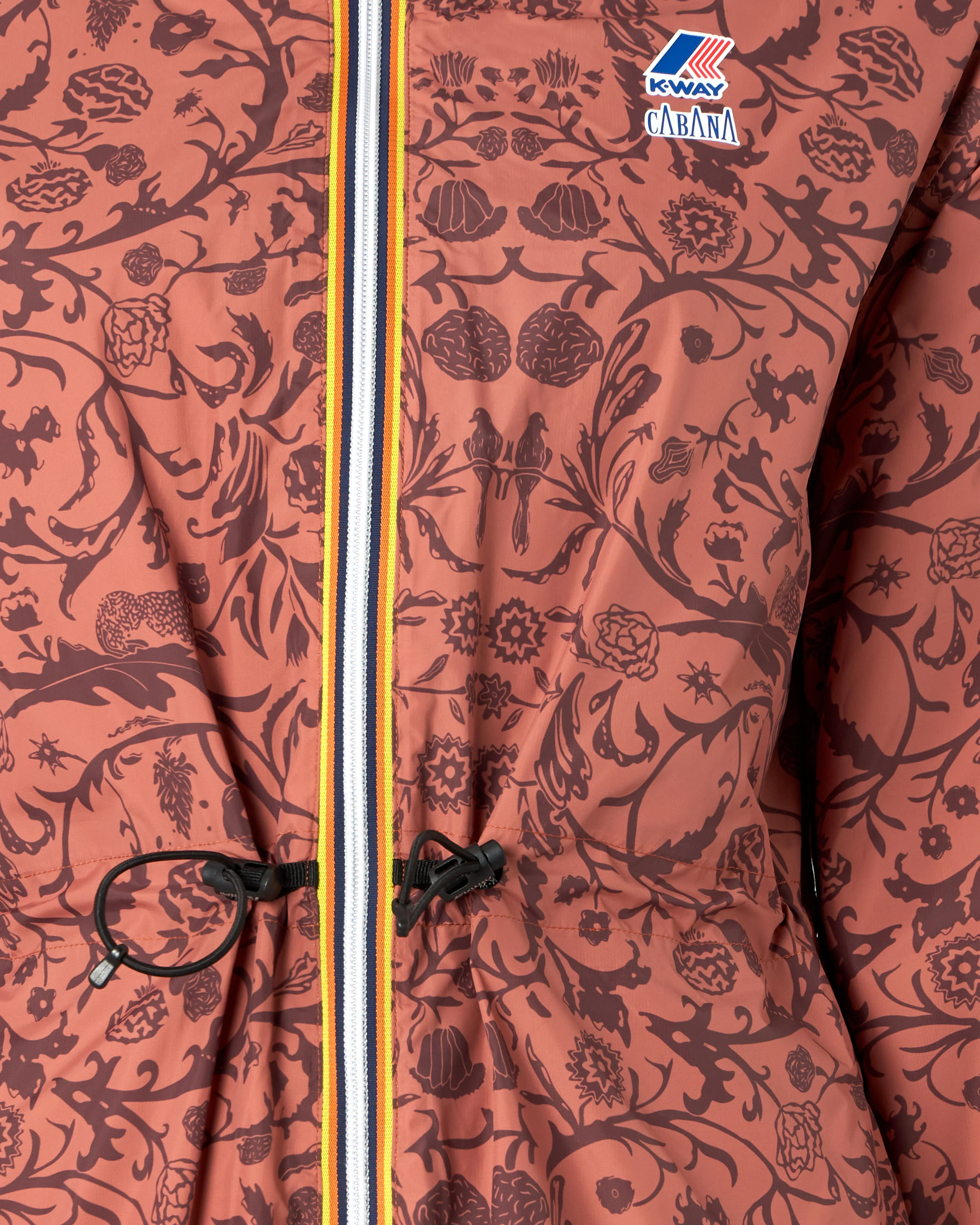 K-Way x Cabana Le Vrai 4.0 Padded Raincoat, M - Image 2