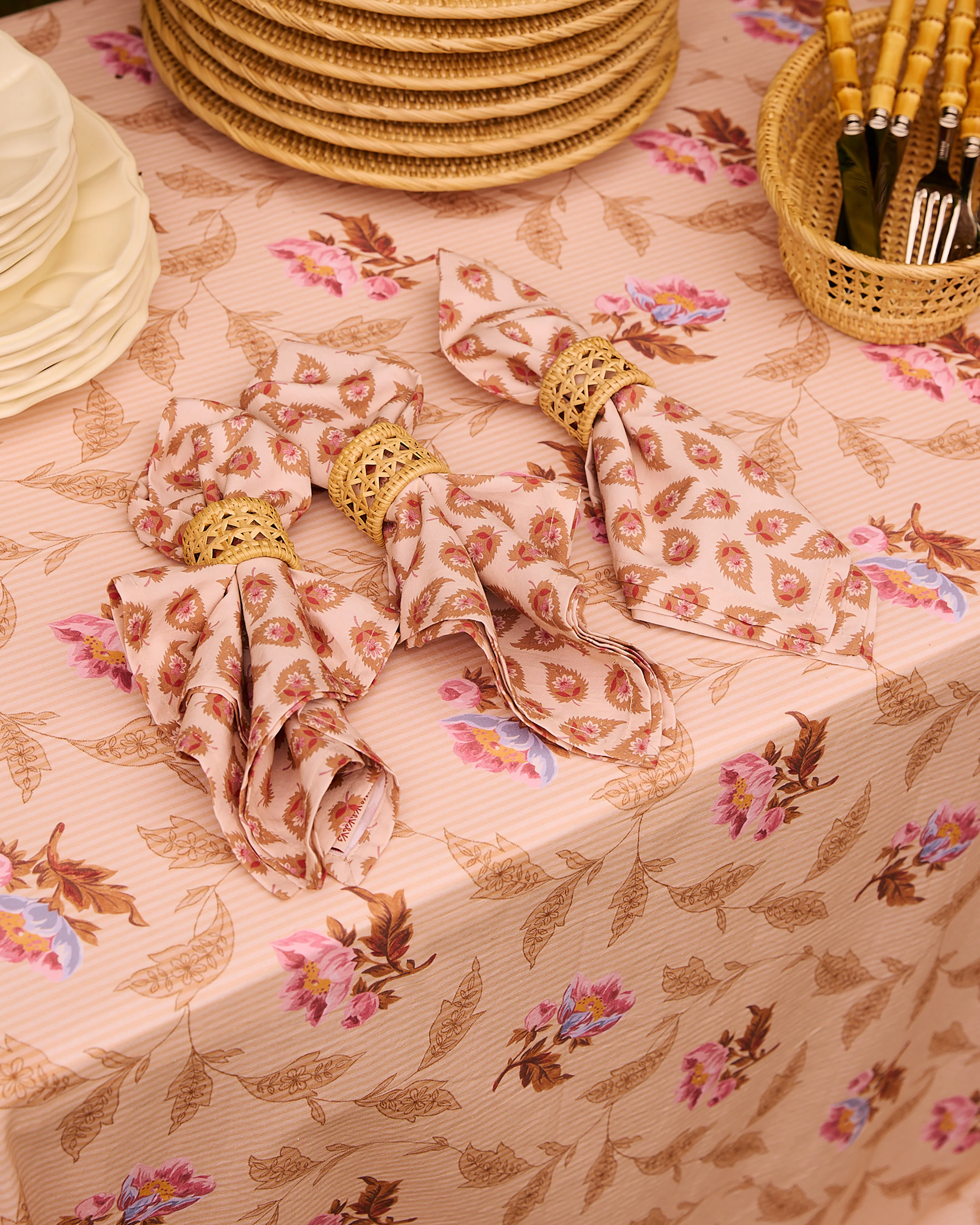 Lavinia Pastel Napkins (Set 4) - Image 3