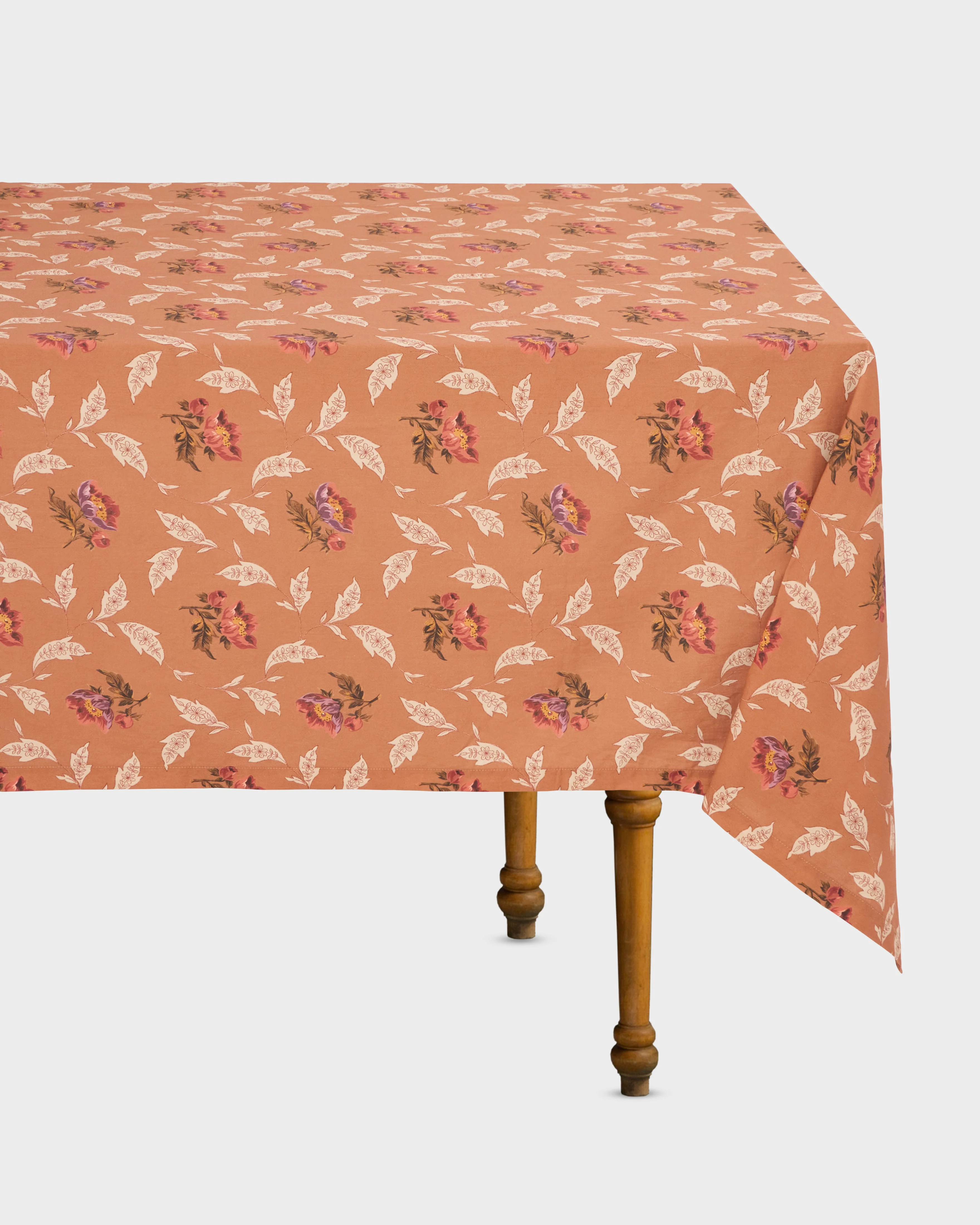 Lavinia Terracotta Tablecloth - Image 3