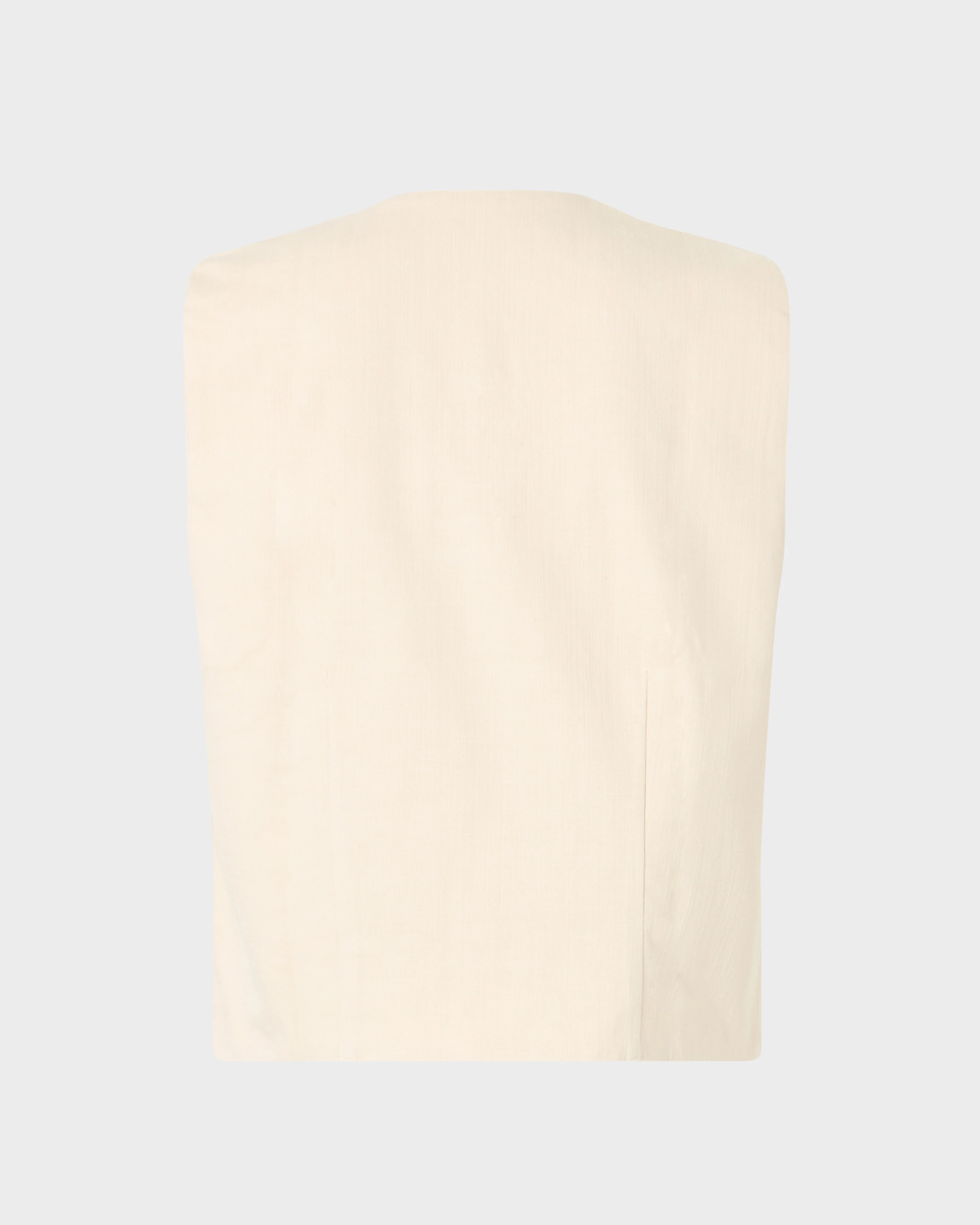 Loretta Caponi x Cabana Rose Denim Gilet, Butter - Image 3