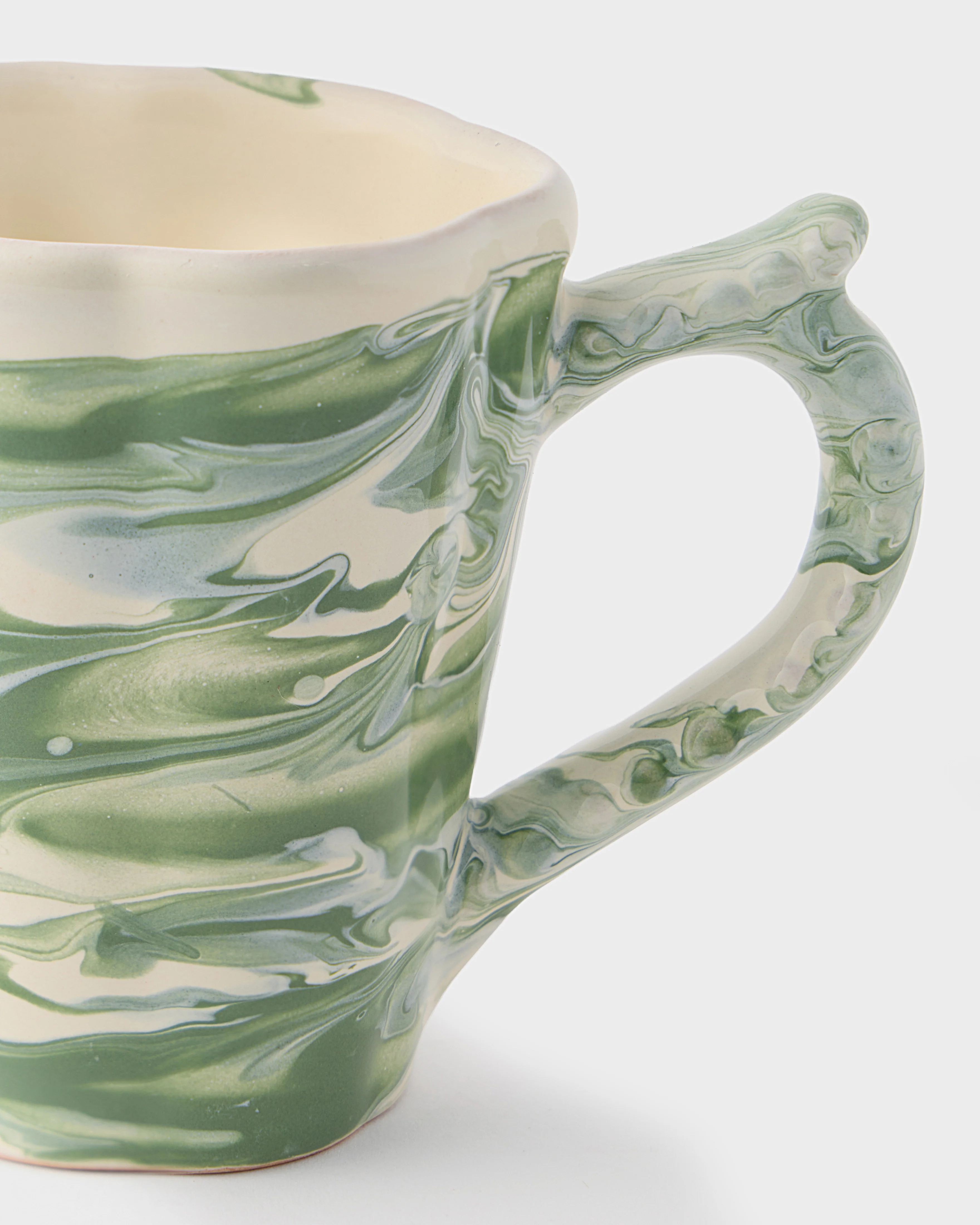 Marbled Green Mug - Image 3