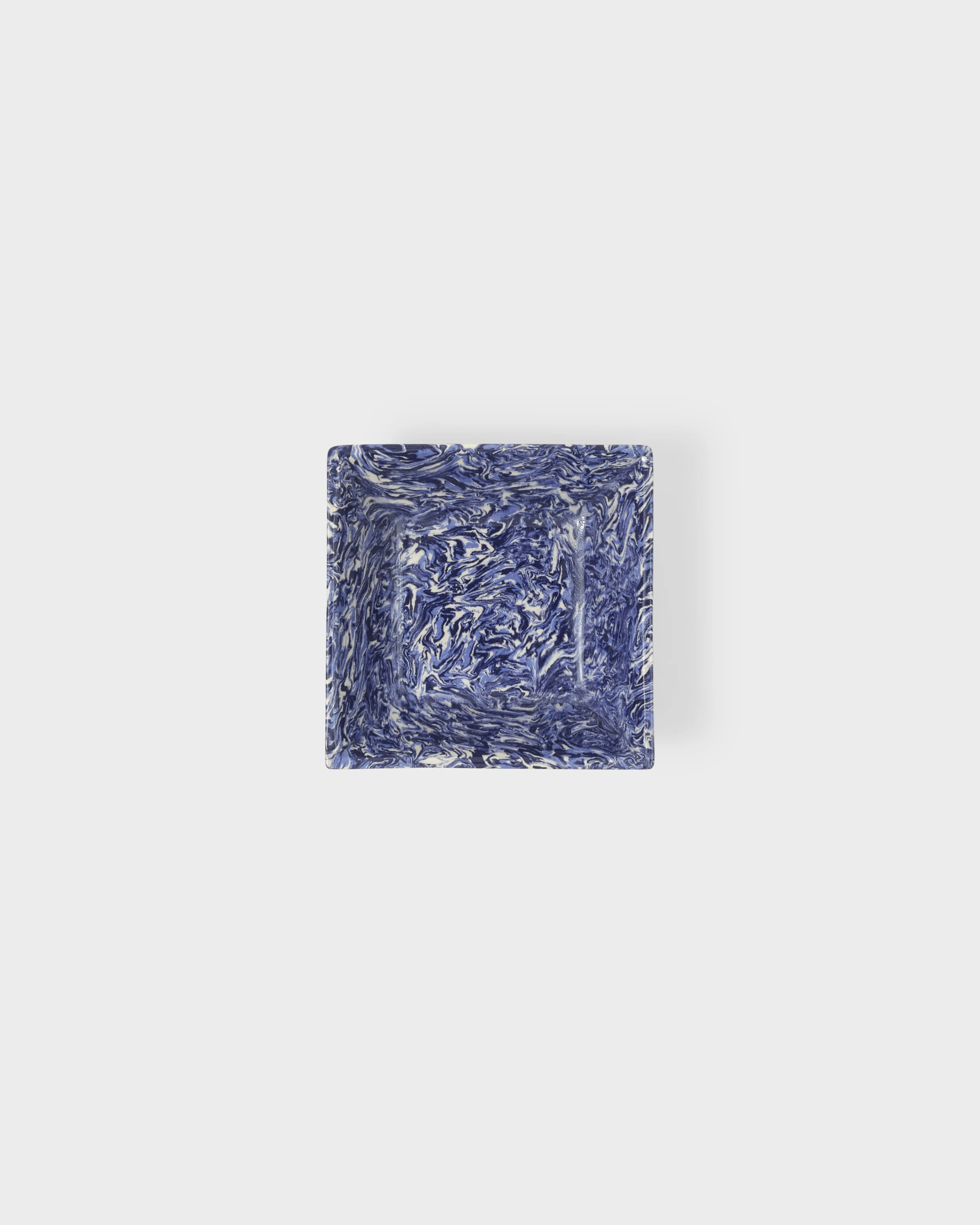 Marbled Mini Vide Poche, Blue - Image 3
