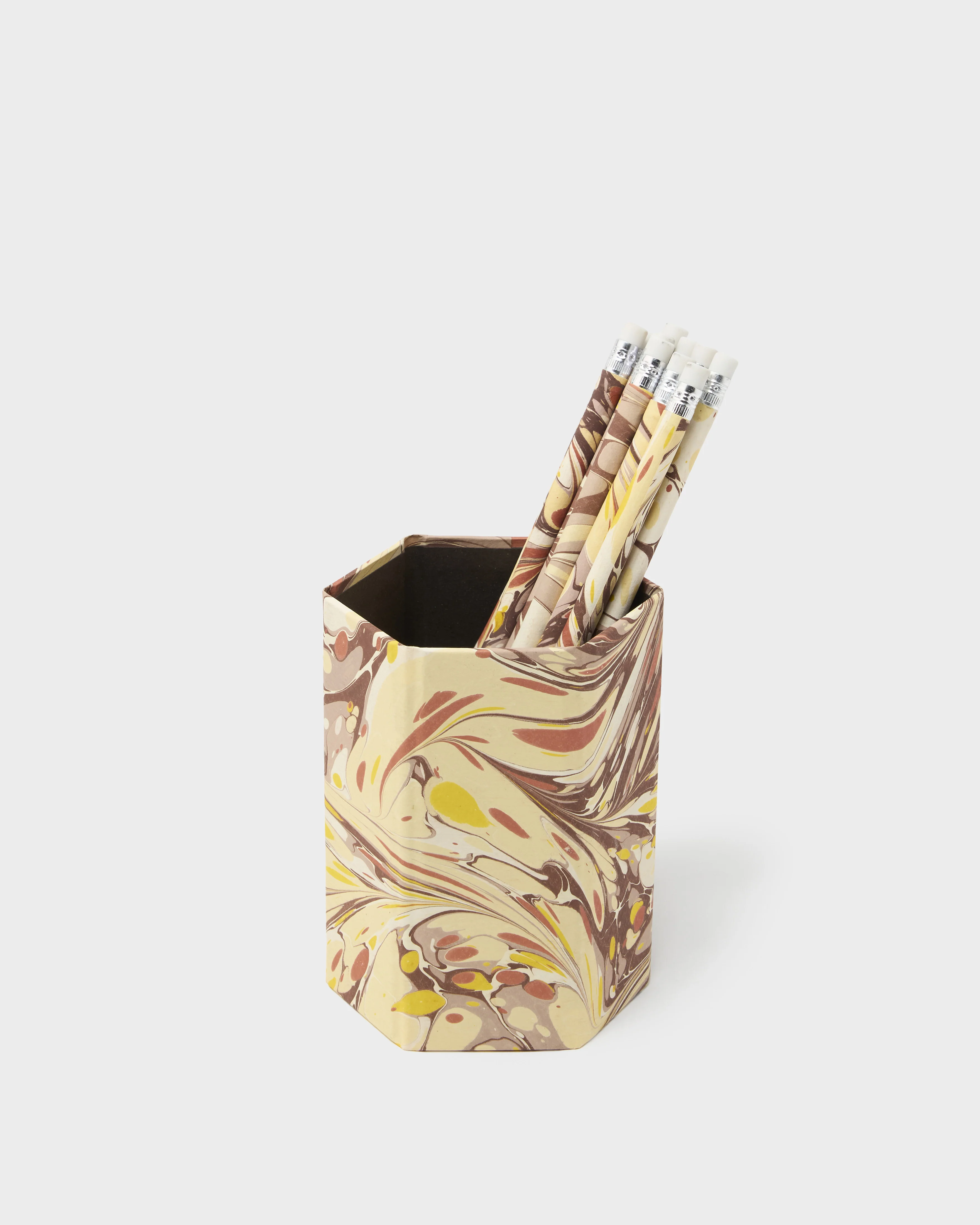 Marbled Pencil Holder Set, Rabat