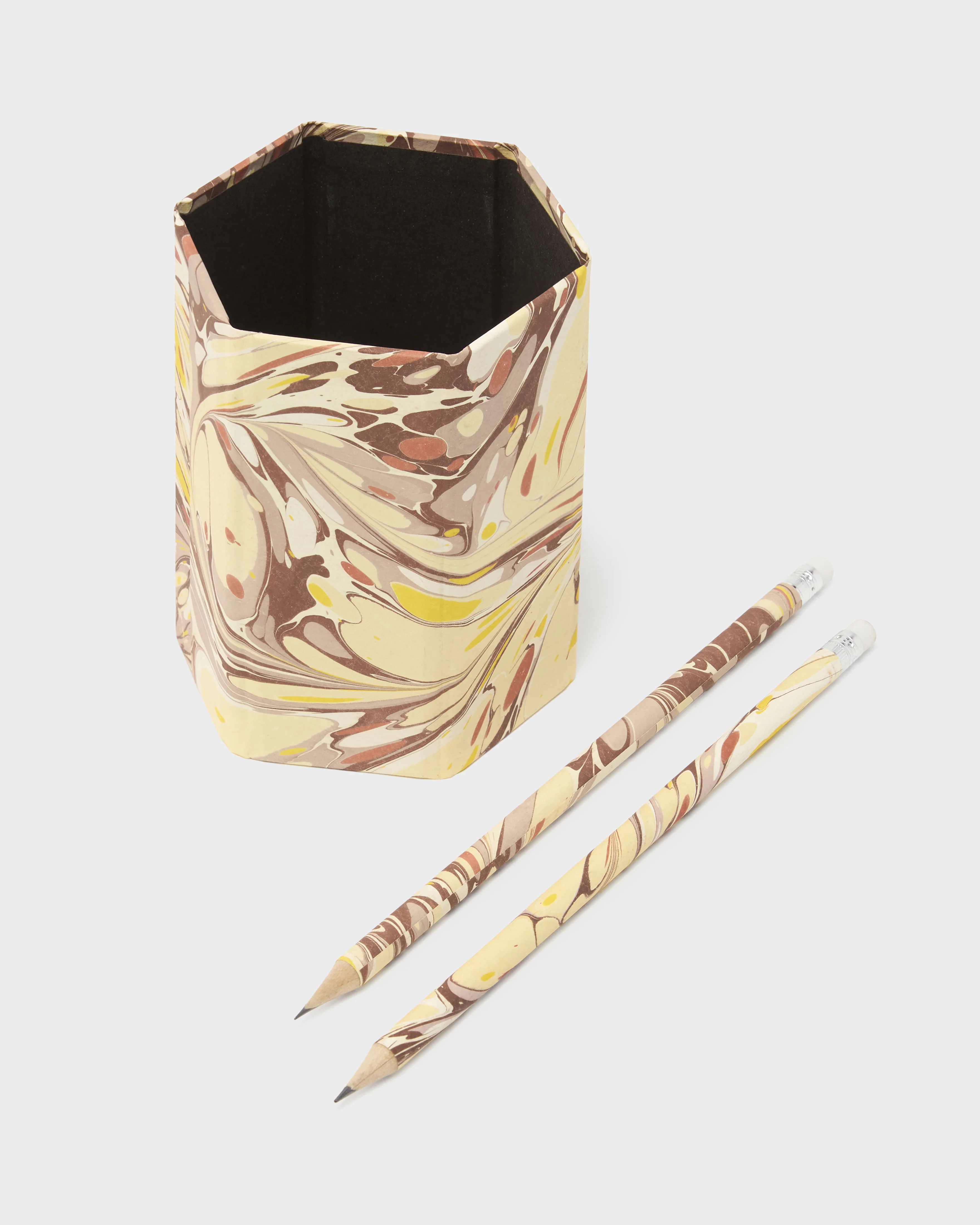 Marbled Pencil Holder Set, Rabat - Image 2
