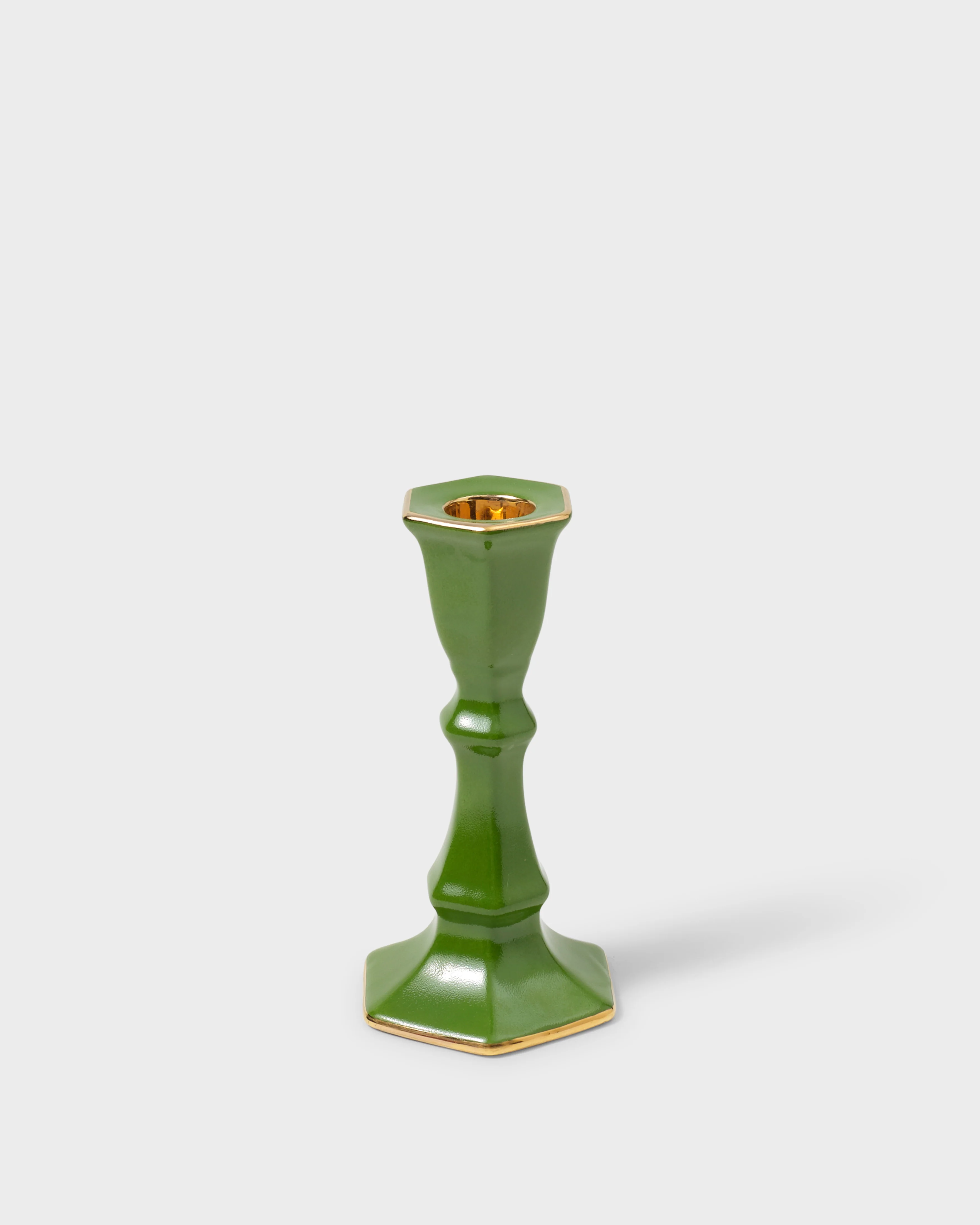 Matilde Candlestick Green, Small